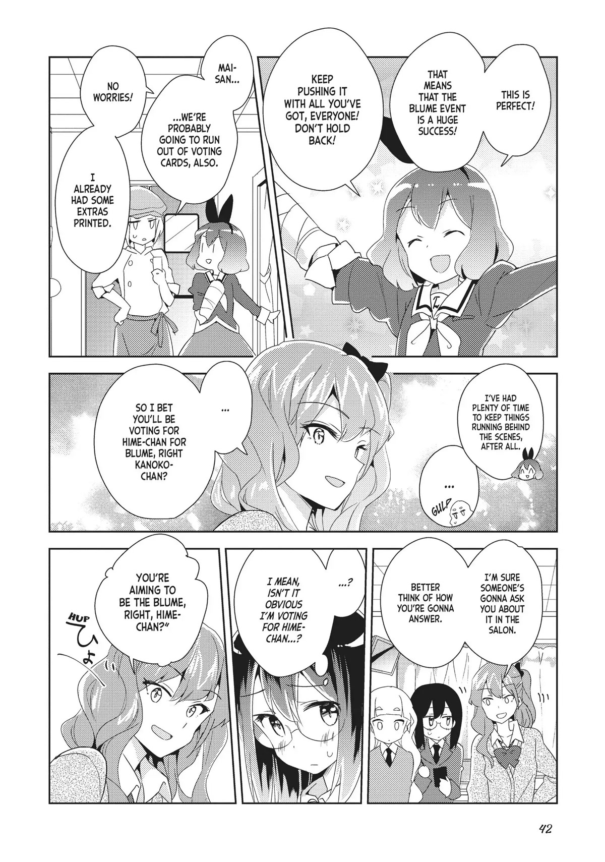 Watashi no Yuri wa Oshigoto desu! Chapter 13 page 10 - Chapter 13: It's "Gyaru," Right?