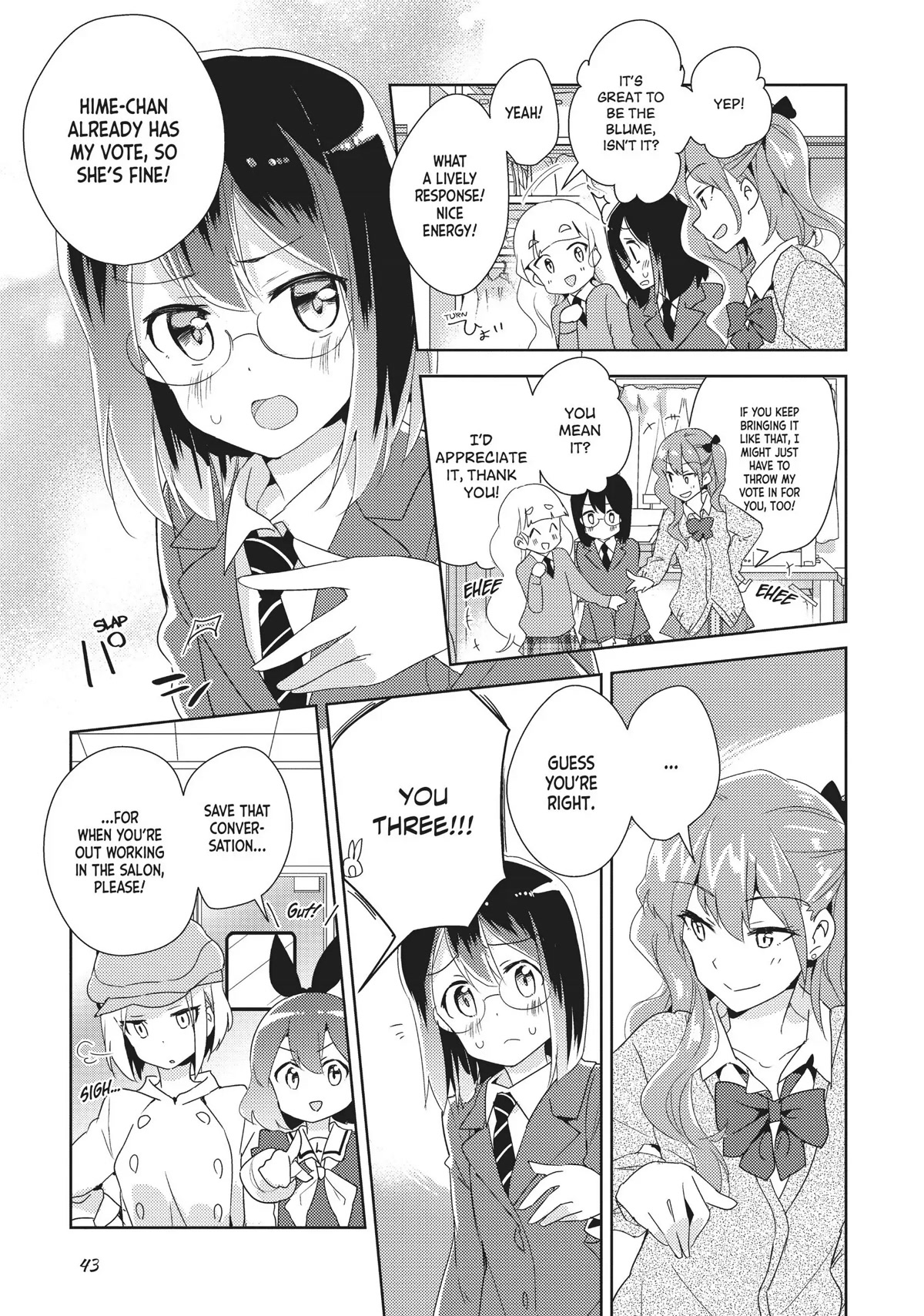 Watashi no Yuri wa Oshigoto desu! Chapter 13 page 11 - Chapter 13: It's "Gyaru," Right?