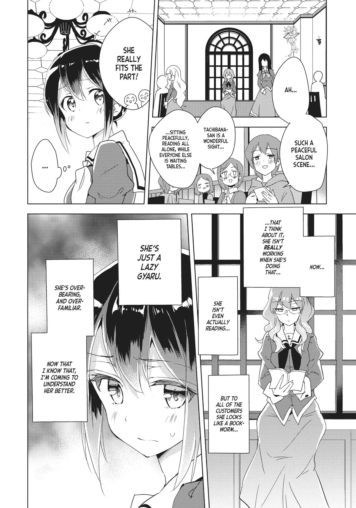 Watashi no Yuri wa Oshigoto desu! Chapter 13 page 14 - Chapter 13: It's "Gyaru," Right?