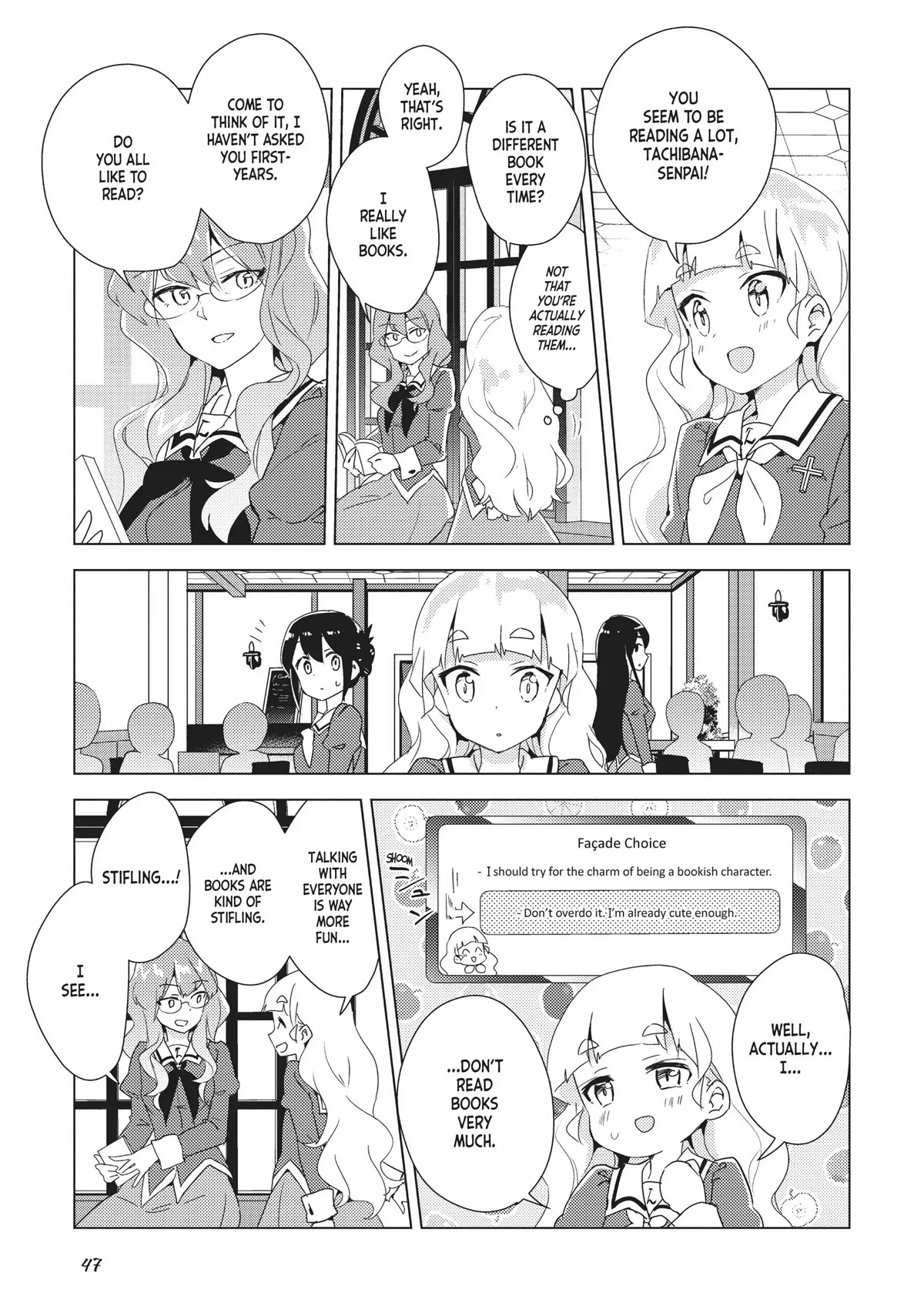 Watashi no Yuri wa Oshigoto desu! Chapter 13 page 15 - Chapter 13: It's "Gyaru," Right?