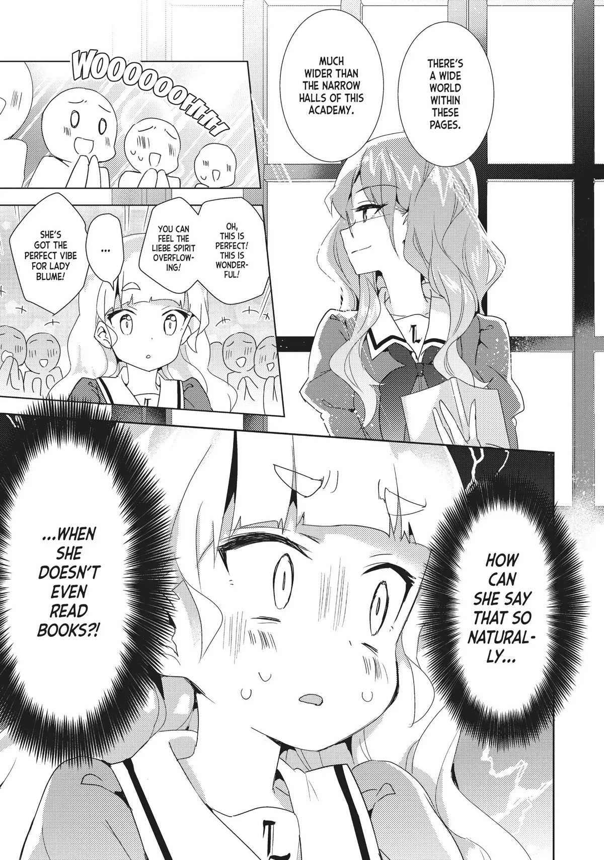 Watashi no Yuri wa Oshigoto desu! Chapter 13 page 17 - Chapter 13: It's "Gyaru," Right?