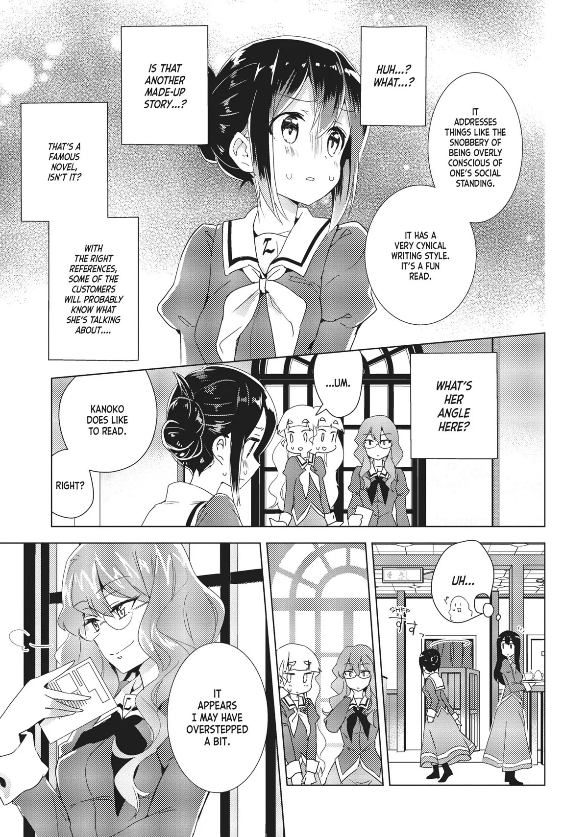 Watashi no Yuri wa Oshigoto desu! Chapter 13 page 19 - Chapter 13: It's "Gyaru," Right?