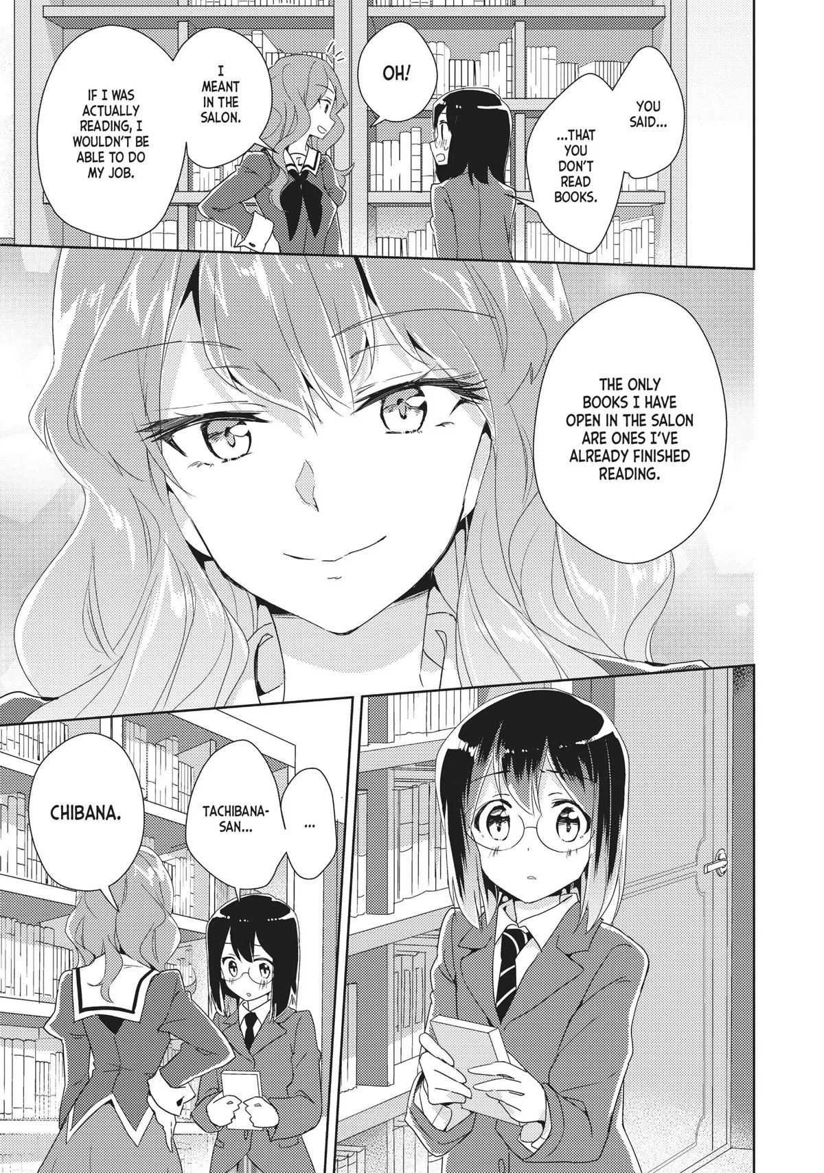 Watashi no Yuri wa Oshigoto desu! Chapter 13 page 25 - Chapter 13: It's "Gyaru," Right?