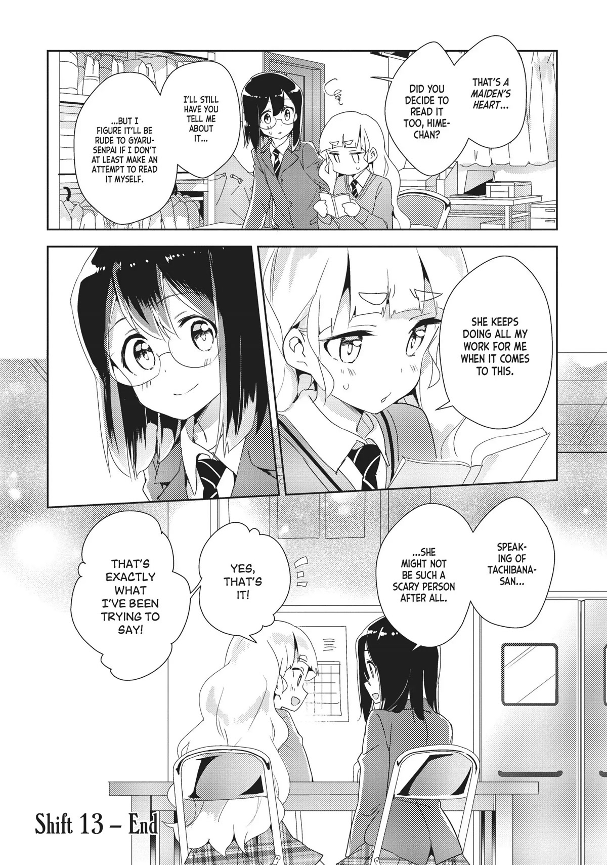 Watashi no Yuri wa Oshigoto desu! Chapter 13 page 28 - Chapter 13: It's "Gyaru," Right?