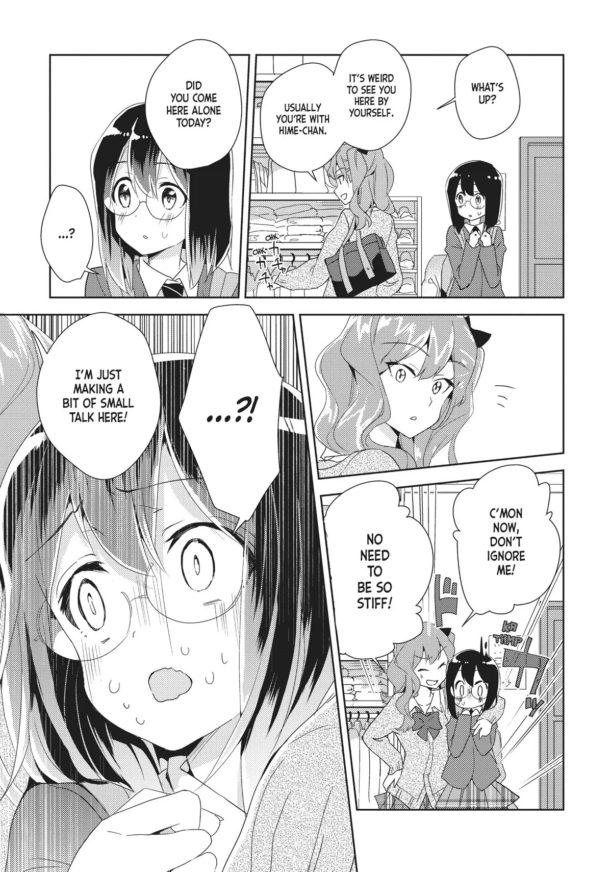 Watashi no Yuri wa Oshigoto desu! Chapter 13 page 3 - Chapter 13: It's "Gyaru," Right?