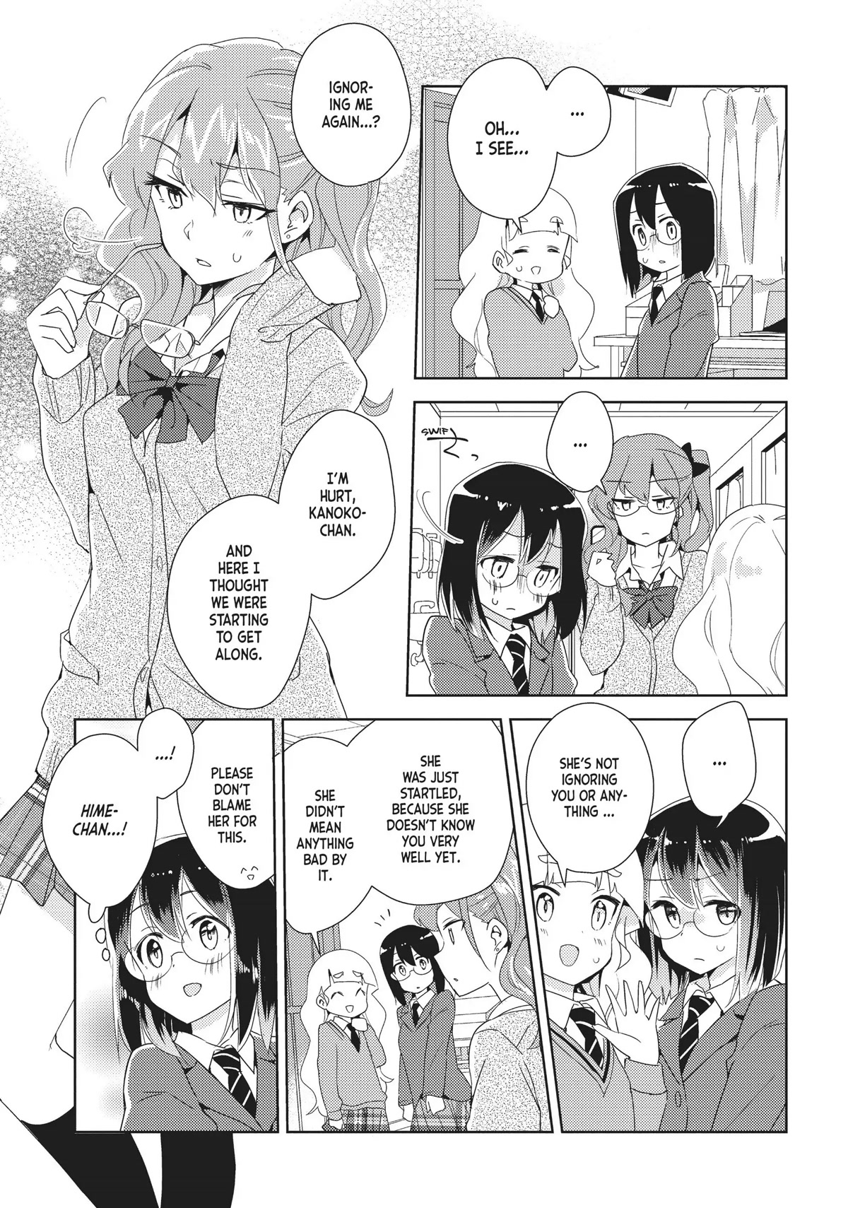 Watashi no Yuri wa Oshigoto desu! Chapter 13 page 7 - Chapter 13: It's "Gyaru," Right?