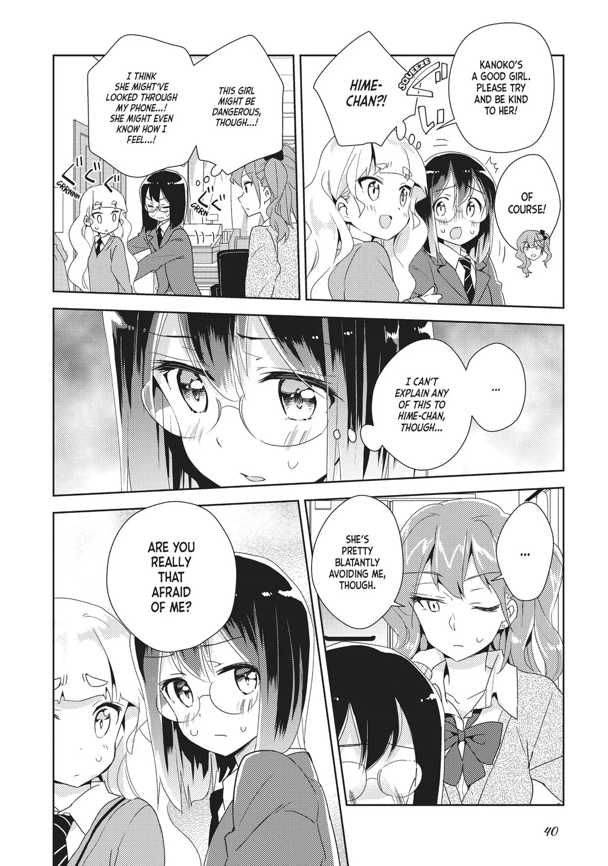 Watashi no Yuri wa Oshigoto desu! Chapter 13 page 8 - Chapter 13: It's "Gyaru," Right?