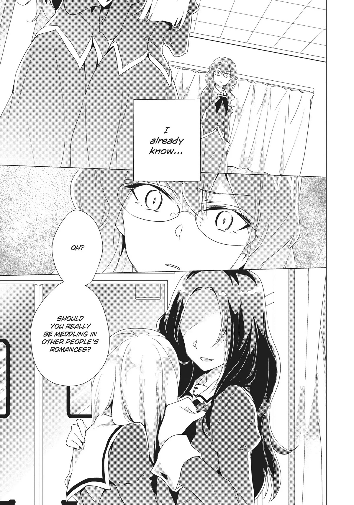 Watashi no Yuri wa Oshigoto desu! Chapter 14 page 1 - Chapter 14: Whom Shall I Vote For?