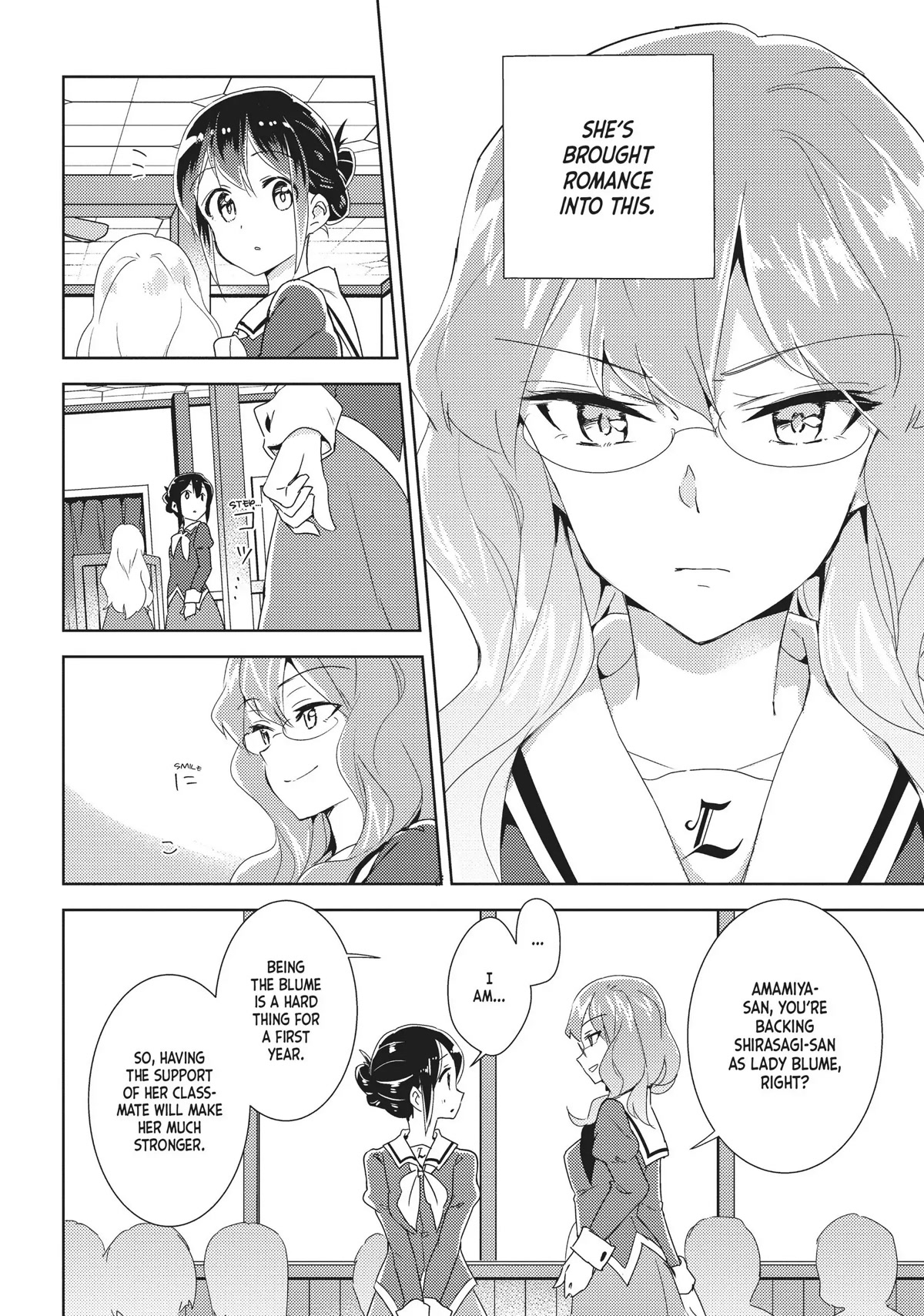Watashi no Yuri wa Oshigoto desu! Chapter 14 page 10 - Chapter 14: Whom Shall I Vote For?