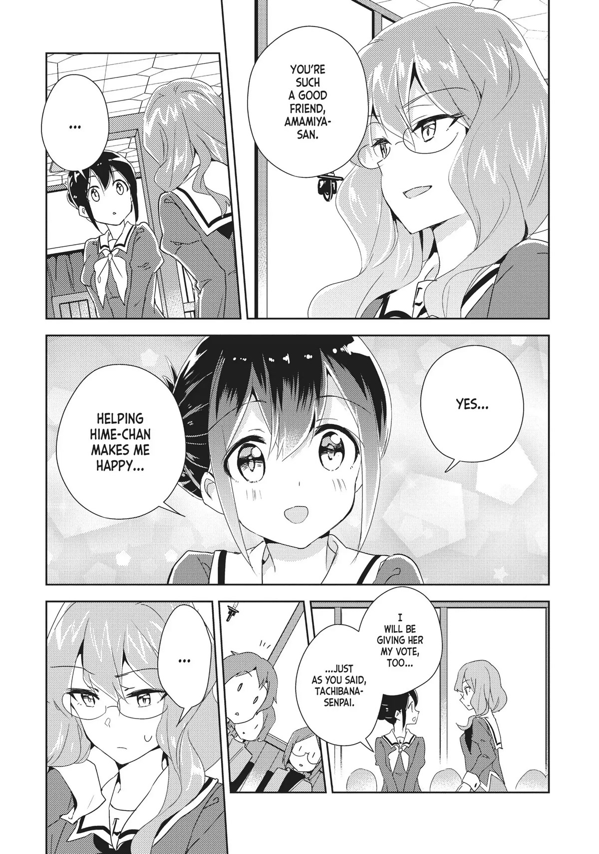 Watashi no Yuri wa Oshigoto desu! Chapter 14 page 11 - Chapter 14: Whom Shall I Vote For?