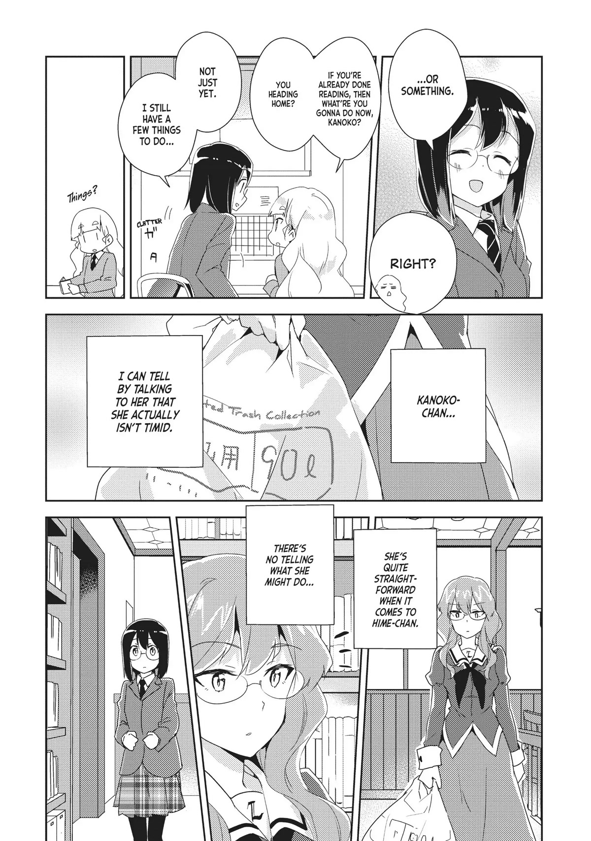Watashi no Yuri wa Oshigoto desu! Chapter 14 page 19 - Chapter 14: Whom Shall I Vote For?