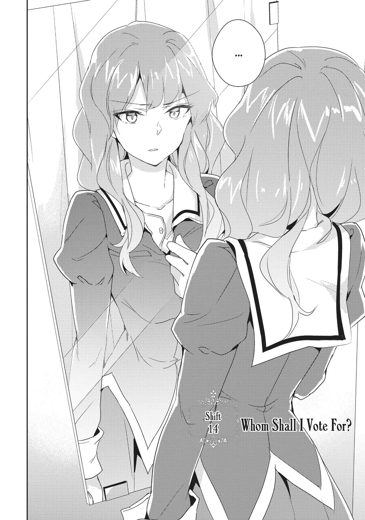 Watashi no Yuri wa Oshigoto desu! Chapter 14 page 2 - Chapter 14: Whom Shall I Vote For?