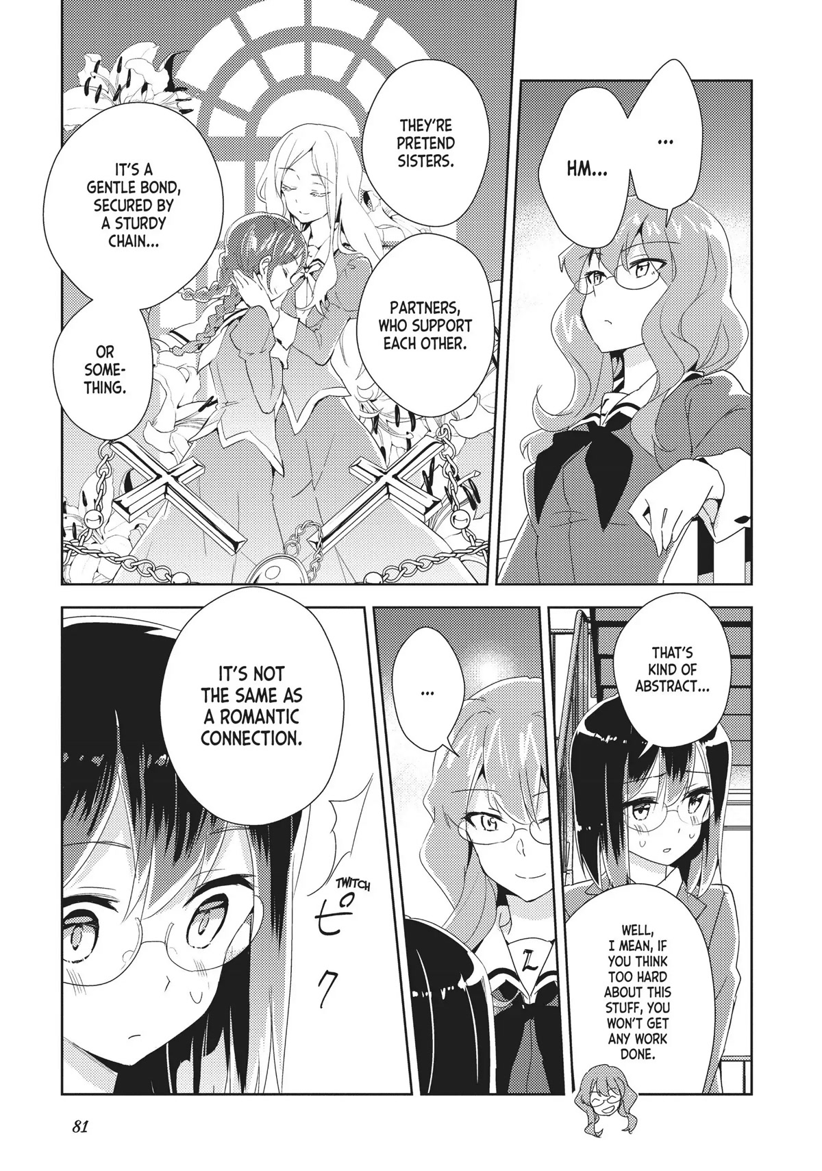 Watashi no Yuri wa Oshigoto desu! Chapter 14 page 21 - Chapter 14: Whom Shall I Vote For?