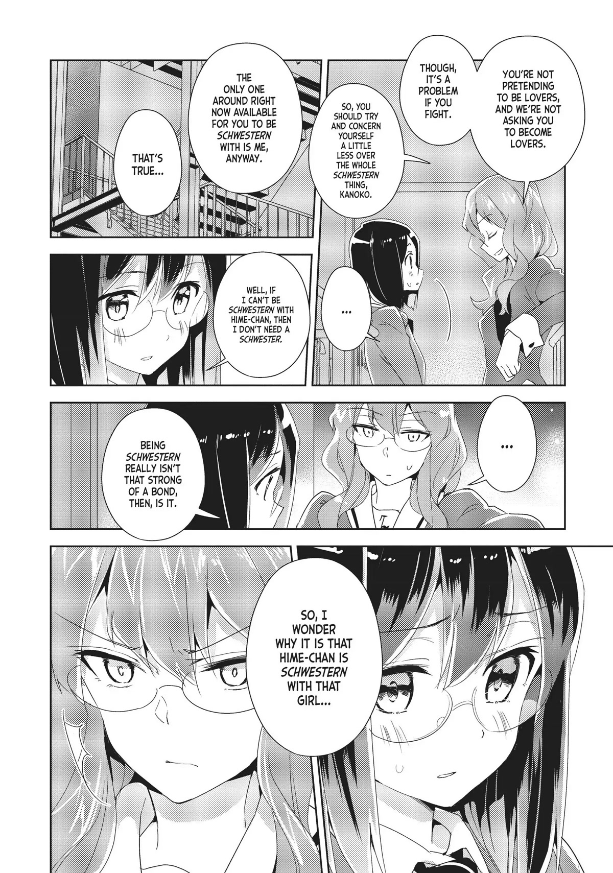 Watashi no Yuri wa Oshigoto desu! Chapter 14 page 22 - Chapter 14: Whom Shall I Vote For?