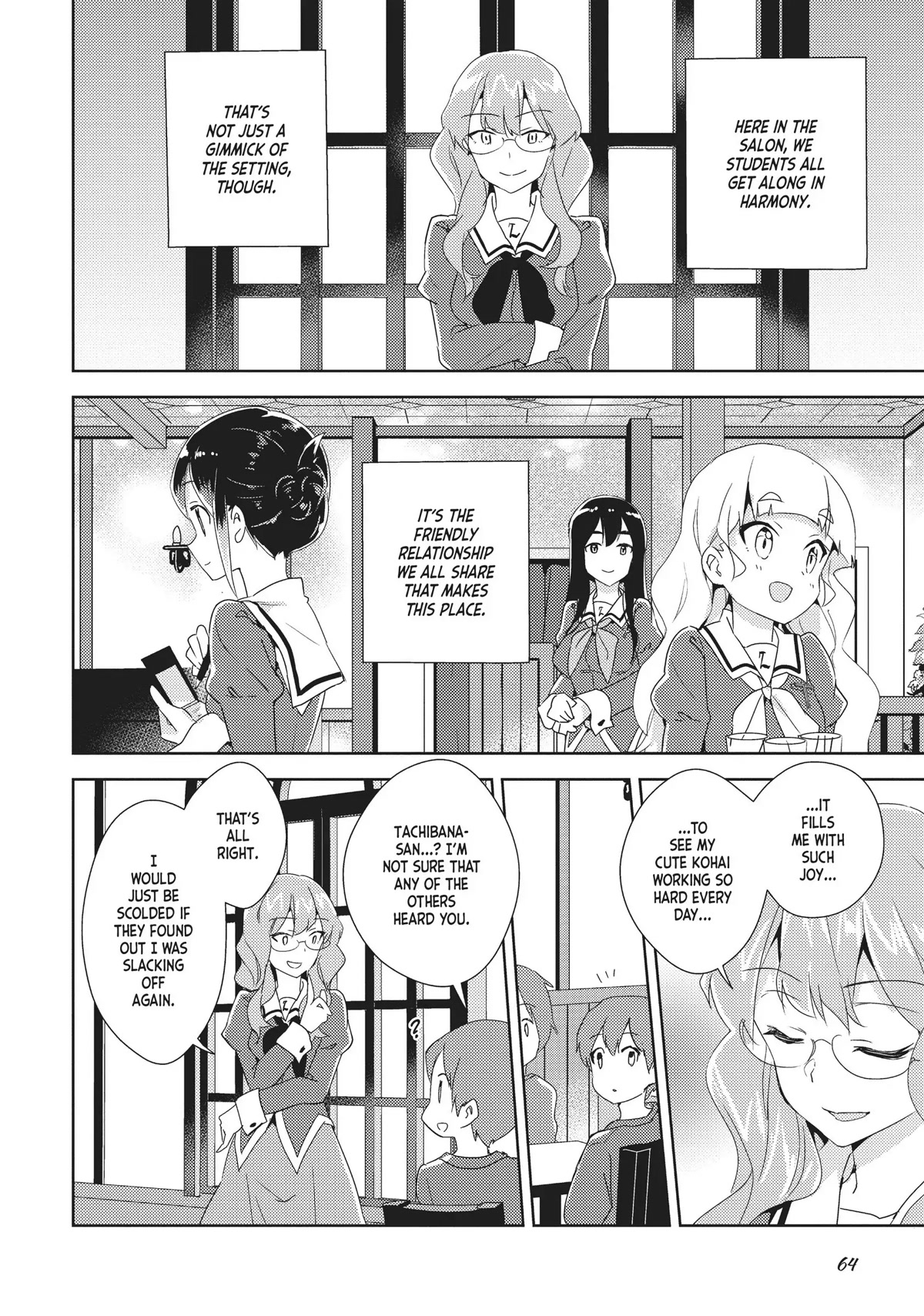 Watashi no Yuri wa Oshigoto desu! Chapter 14 page 4 - Chapter 14: Whom Shall I Vote For?