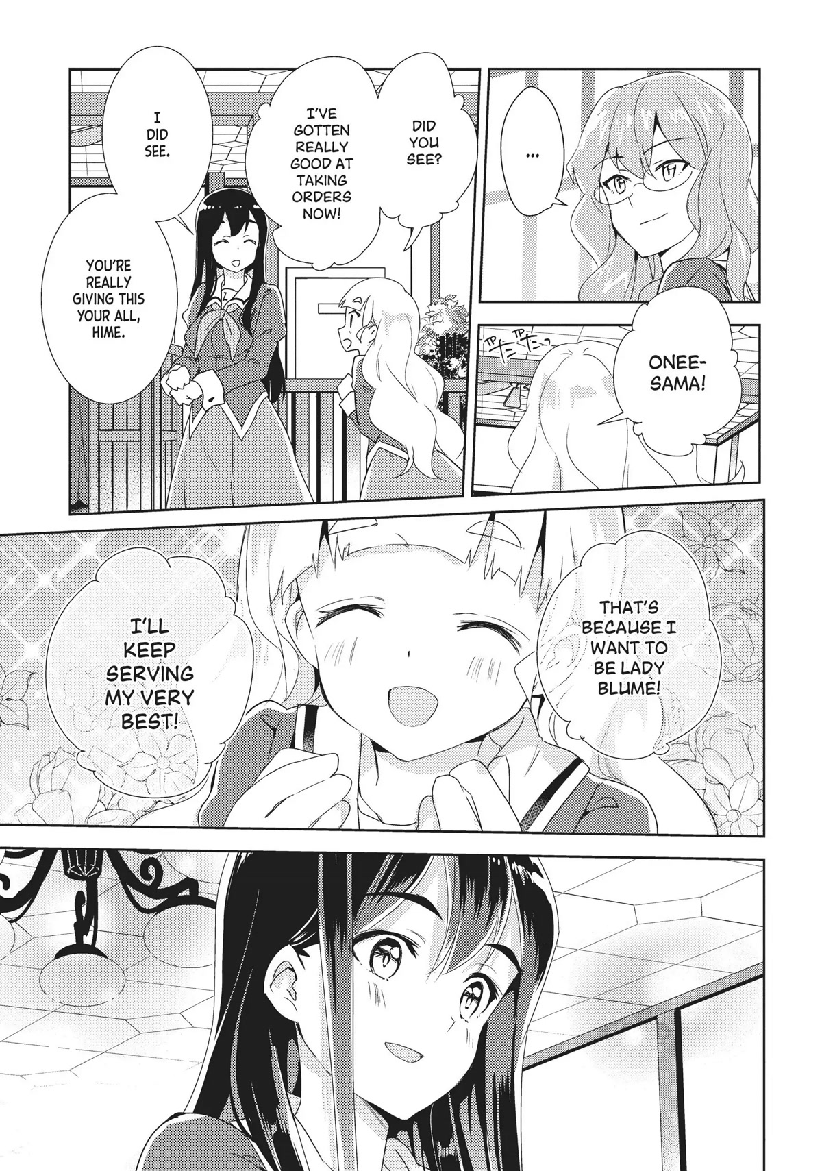 Watashi no Yuri wa Oshigoto desu! Chapter 14 page 5 - Chapter 14: Whom Shall I Vote For?