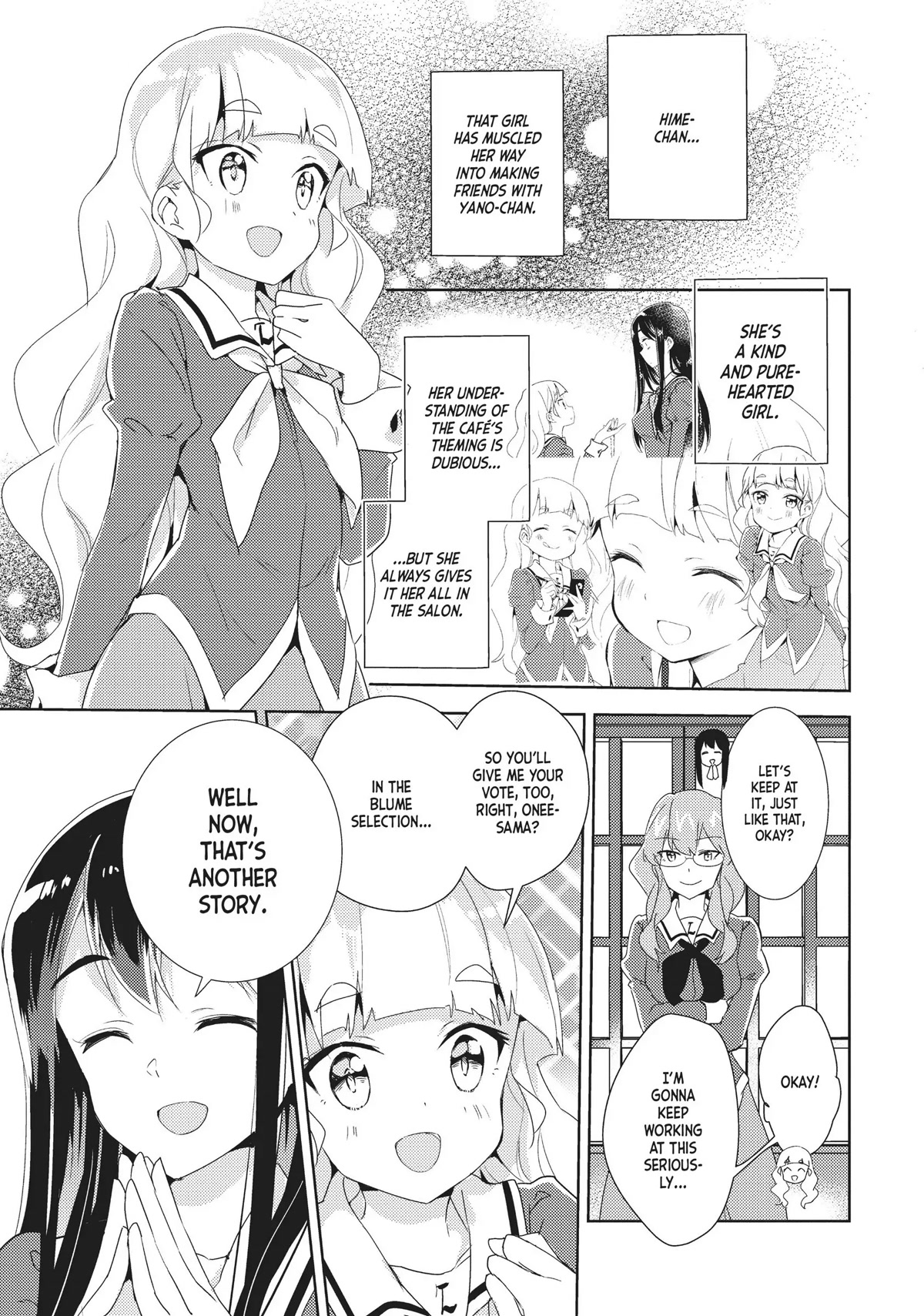Watashi no Yuri wa Oshigoto desu! Chapter 14 page 7 - Chapter 14: Whom Shall I Vote For?