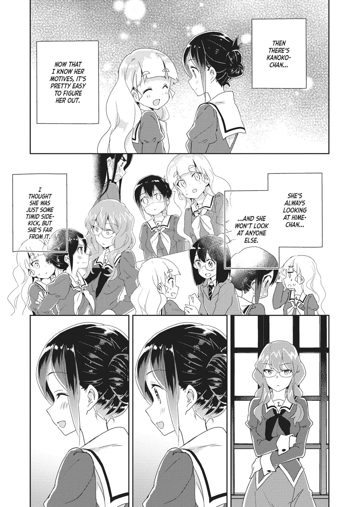 Watashi no Yuri wa Oshigoto desu! Chapter 14 page 9 - Chapter 14: Whom Shall I Vote For?