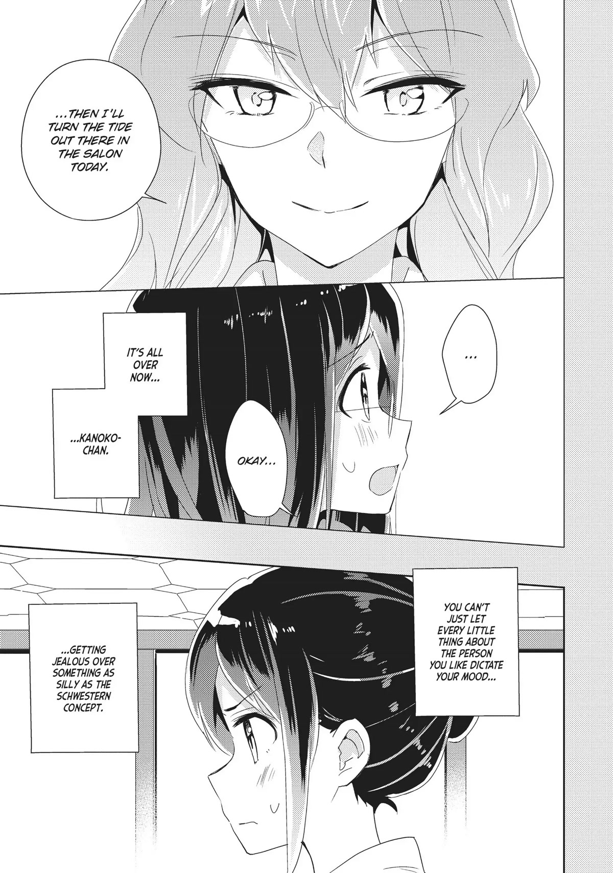 Watashi no Yuri wa Oshigoto desu! Chapter 15 page 17 - Chapter 15: The Midterm Results Are Here!
