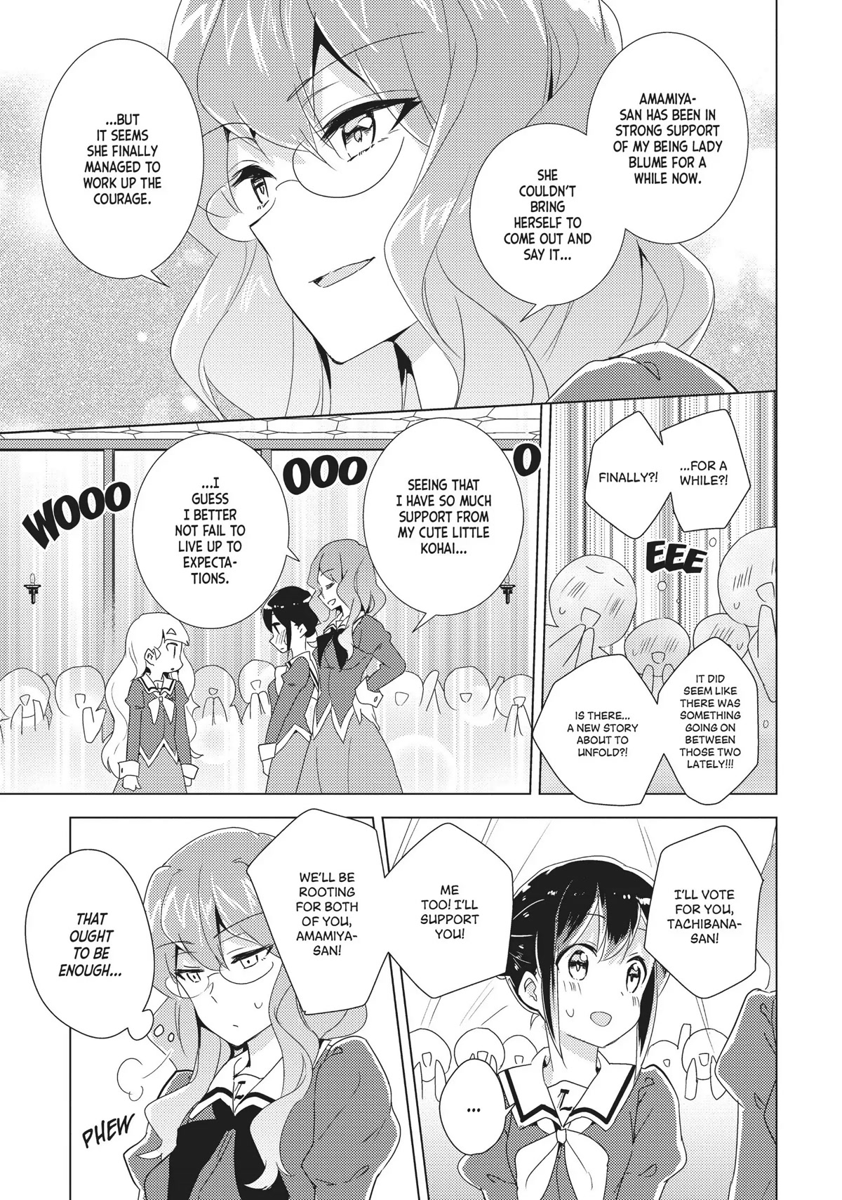 Watashi no Yuri wa Oshigoto desu! Chapter 15 page 21 - Chapter 15: The Midterm Results Are Here!