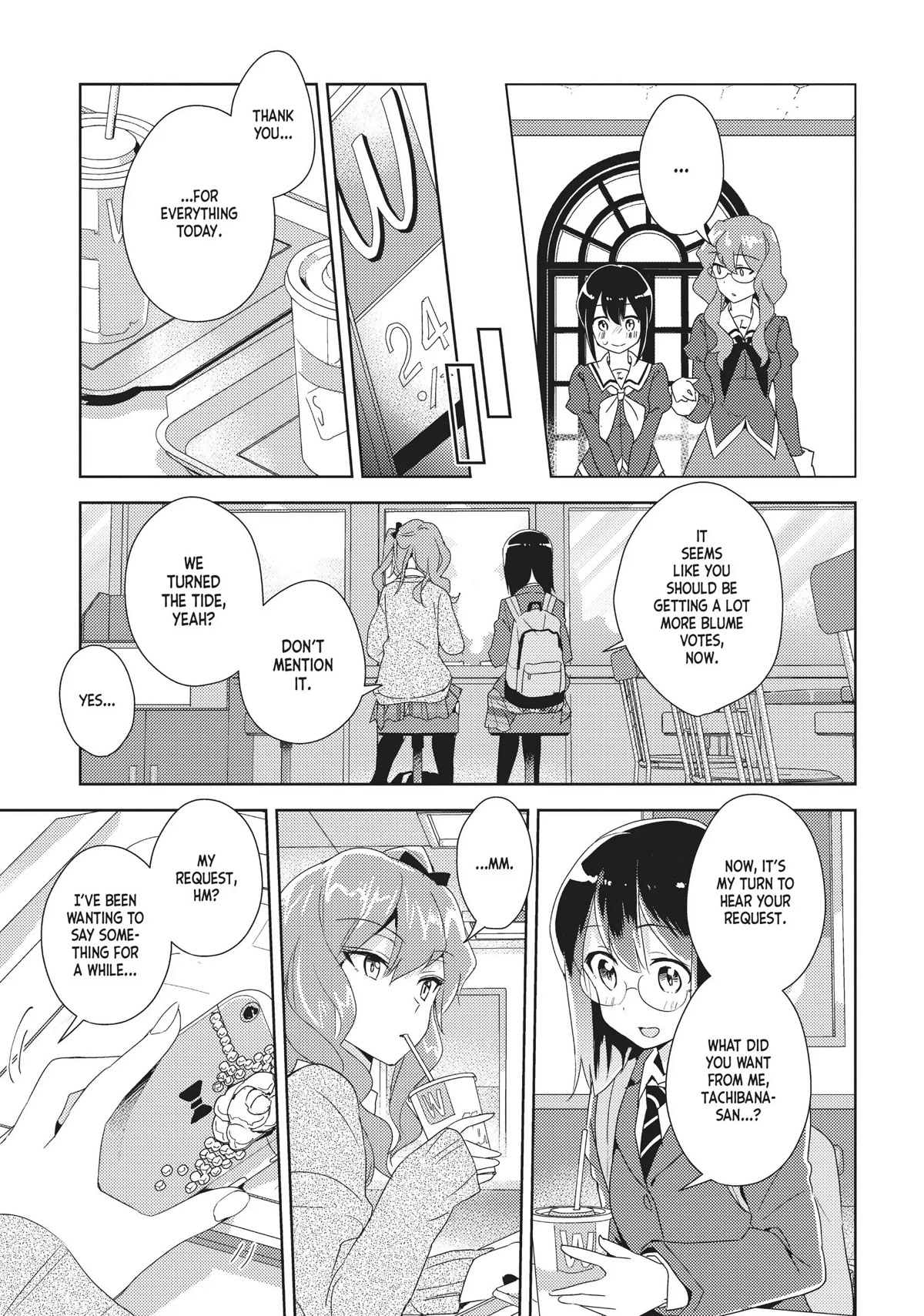 Watashi no Yuri wa Oshigoto desu! Chapter 15 page 23 - Chapter 15: The Midterm Results Are Here!