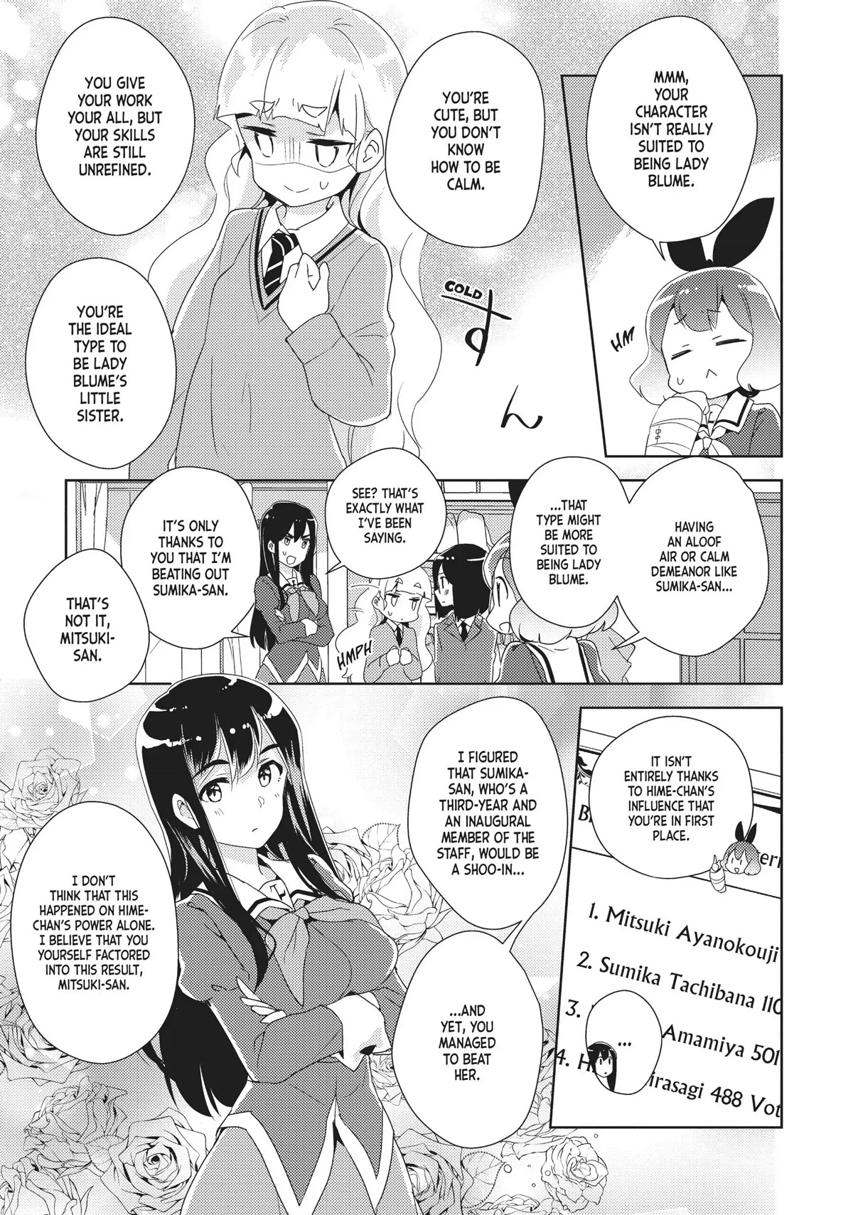 Watashi no Yuri wa Oshigoto desu! Chapter 15 page 5 - Chapter 15: The Midterm Results Are Here!