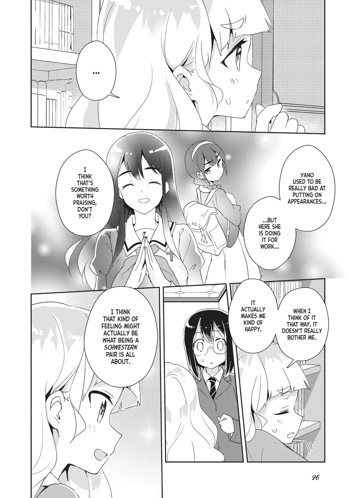 Watashi no Yuri wa Oshigoto desu! Chapter 15 page 8 - Chapter 15: The Midterm Results Are Here!
