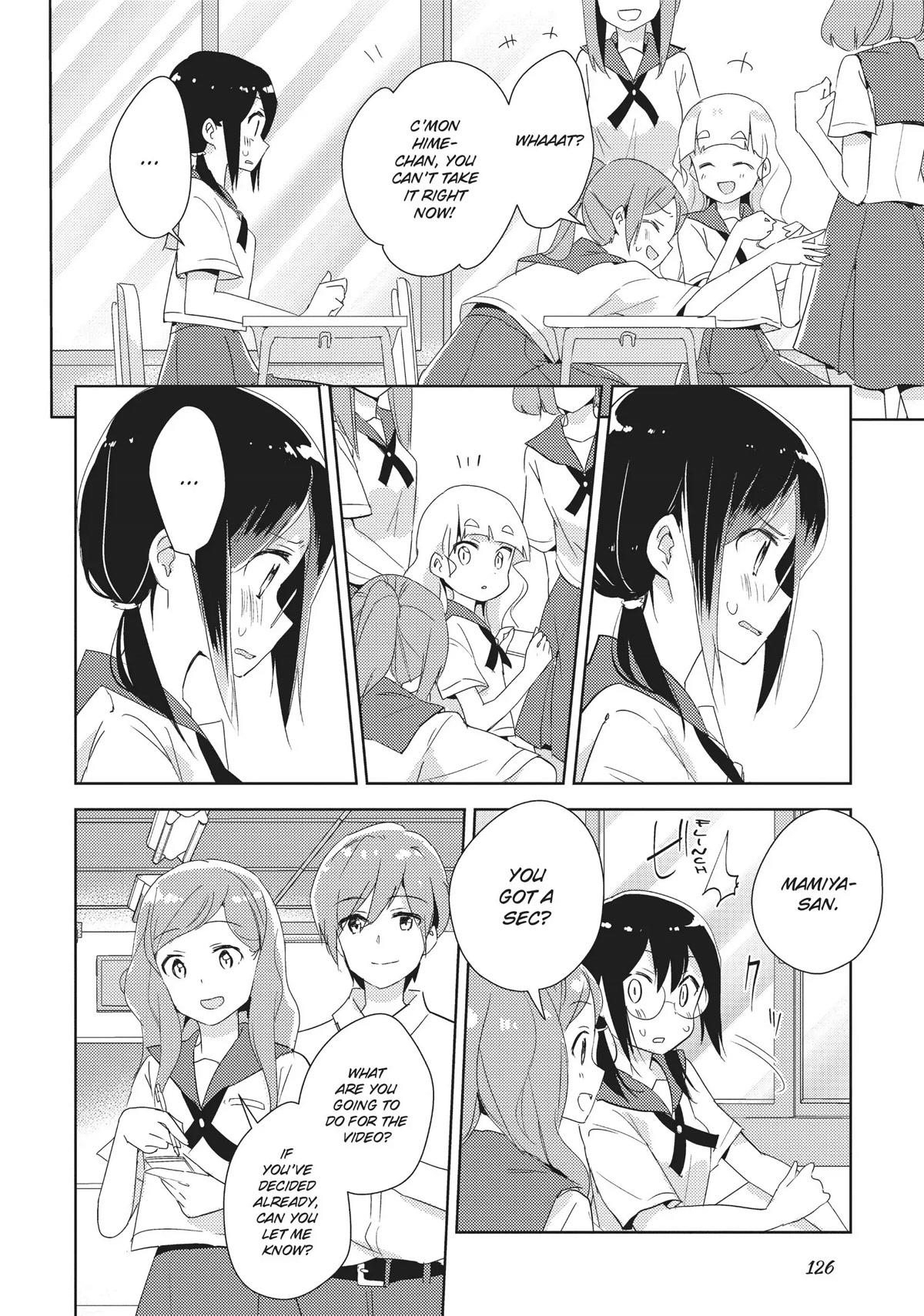 Watashi no Yuri wa Oshigoto desu! Chapter 16 page 10 - Chapter 16: "Kanoko Mamiya"