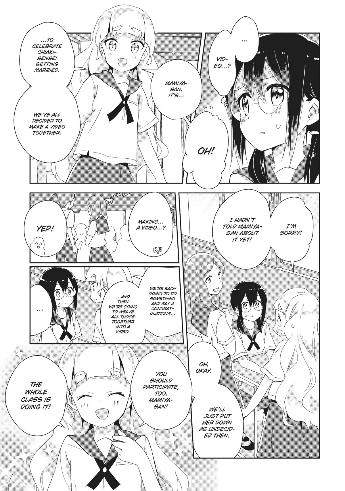 Watashi no Yuri wa Oshigoto desu! Chapter 16 page 11 - Chapter 16: "Kanoko Mamiya"
