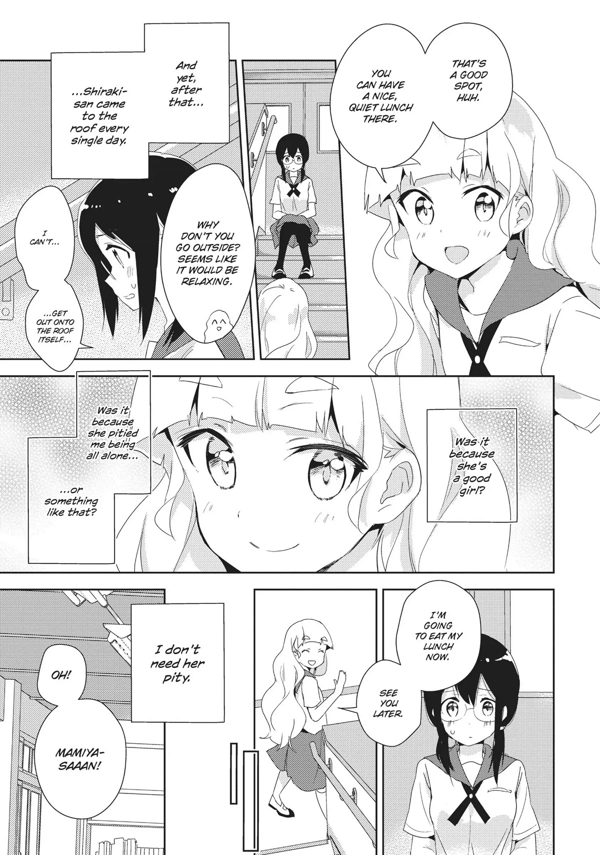 Watashi no Yuri wa Oshigoto desu! Chapter 16 page 13 - Chapter 16: "Kanoko Mamiya"