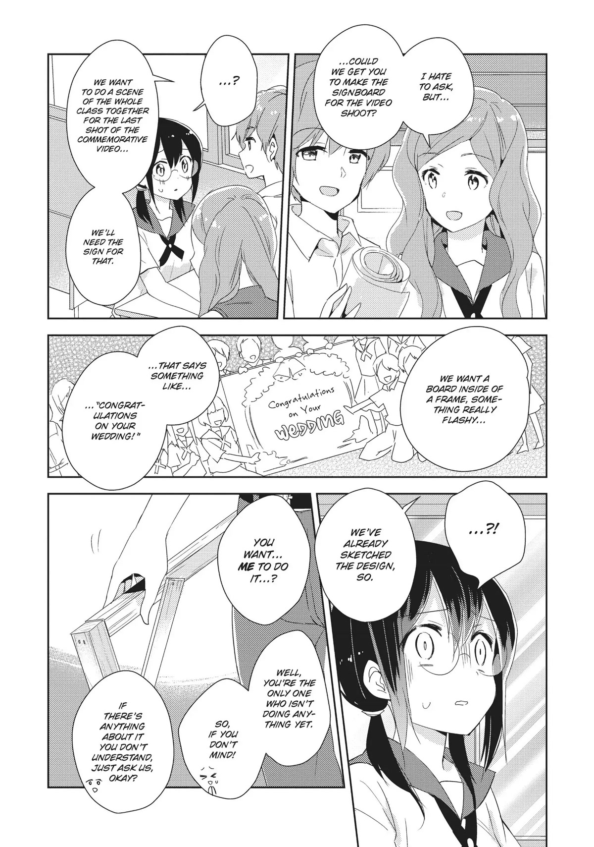 Watashi no Yuri wa Oshigoto desu! Chapter 16 page 14 - Chapter 16: "Kanoko Mamiya"