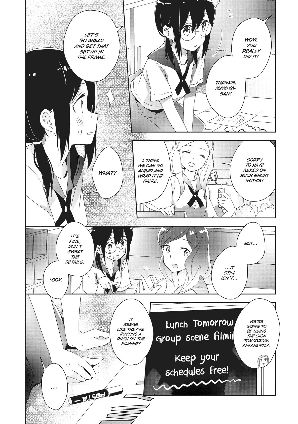 Watashi no Yuri wa Oshigoto desu! Chapter 16 page 20 - Chapter 16: "Kanoko Mamiya"