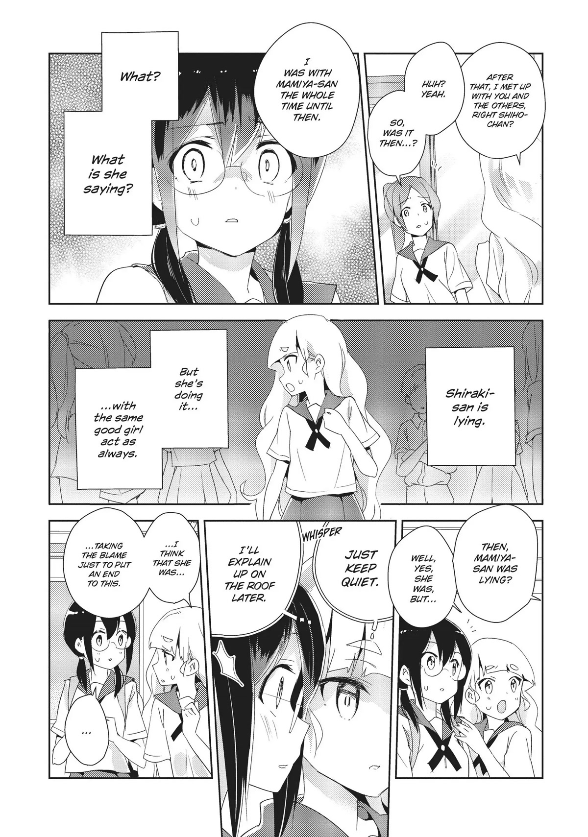 Watashi no Yuri wa Oshigoto desu! Chapter 16 page 28 - Chapter 16: "Kanoko Mamiya"