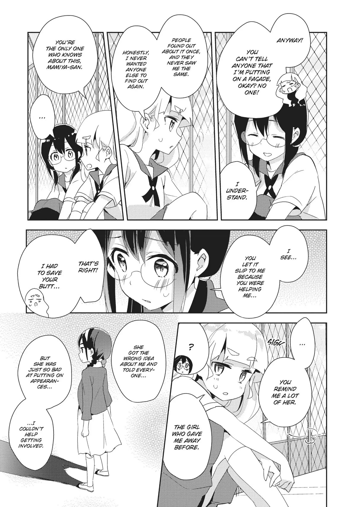 Watashi no Yuri wa Oshigoto desu! Chapter 16 page 37 - Chapter 16: "Kanoko Mamiya"