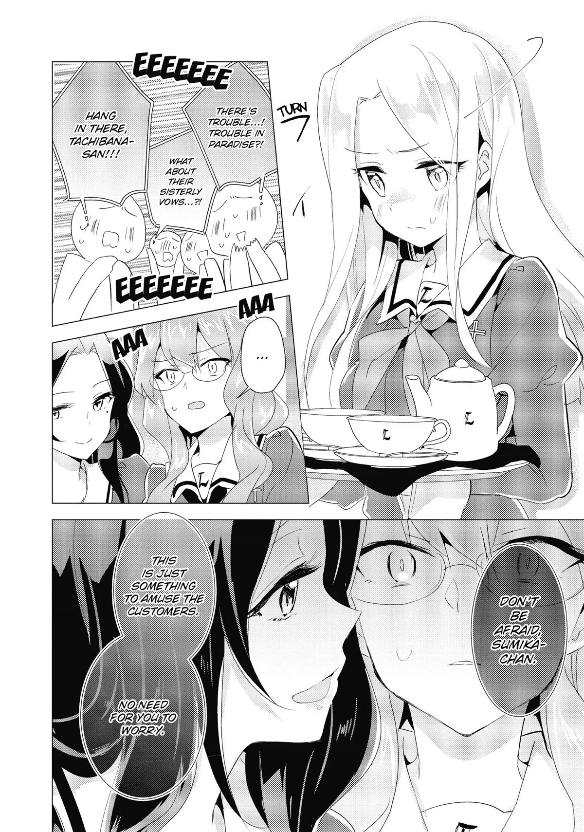 Watashi no Yuri wa Oshigoto desu! Chapter 17 page 16 - Chapter 17: Lady Blume's Decree