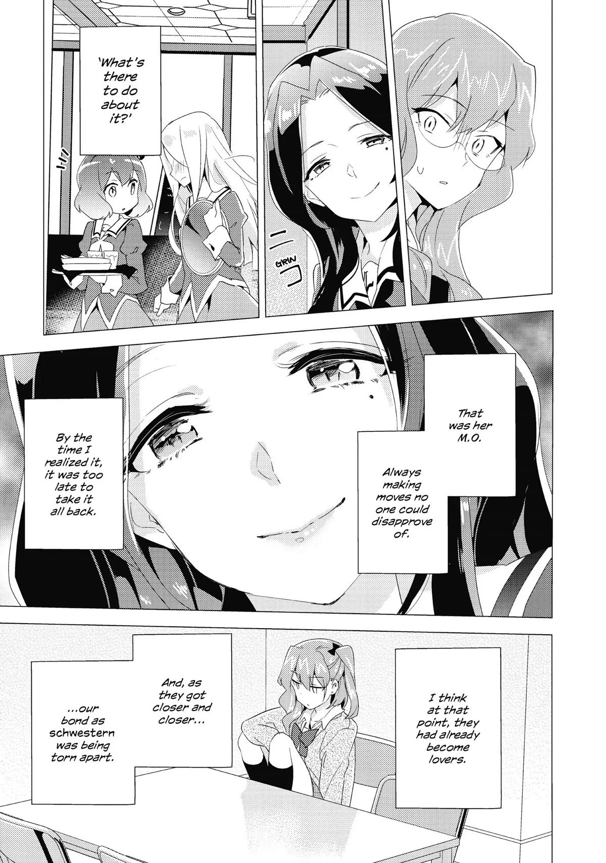 Watashi no Yuri wa Oshigoto desu! Chapter 17 page 17 - Chapter 17: Lady Blume's Decree