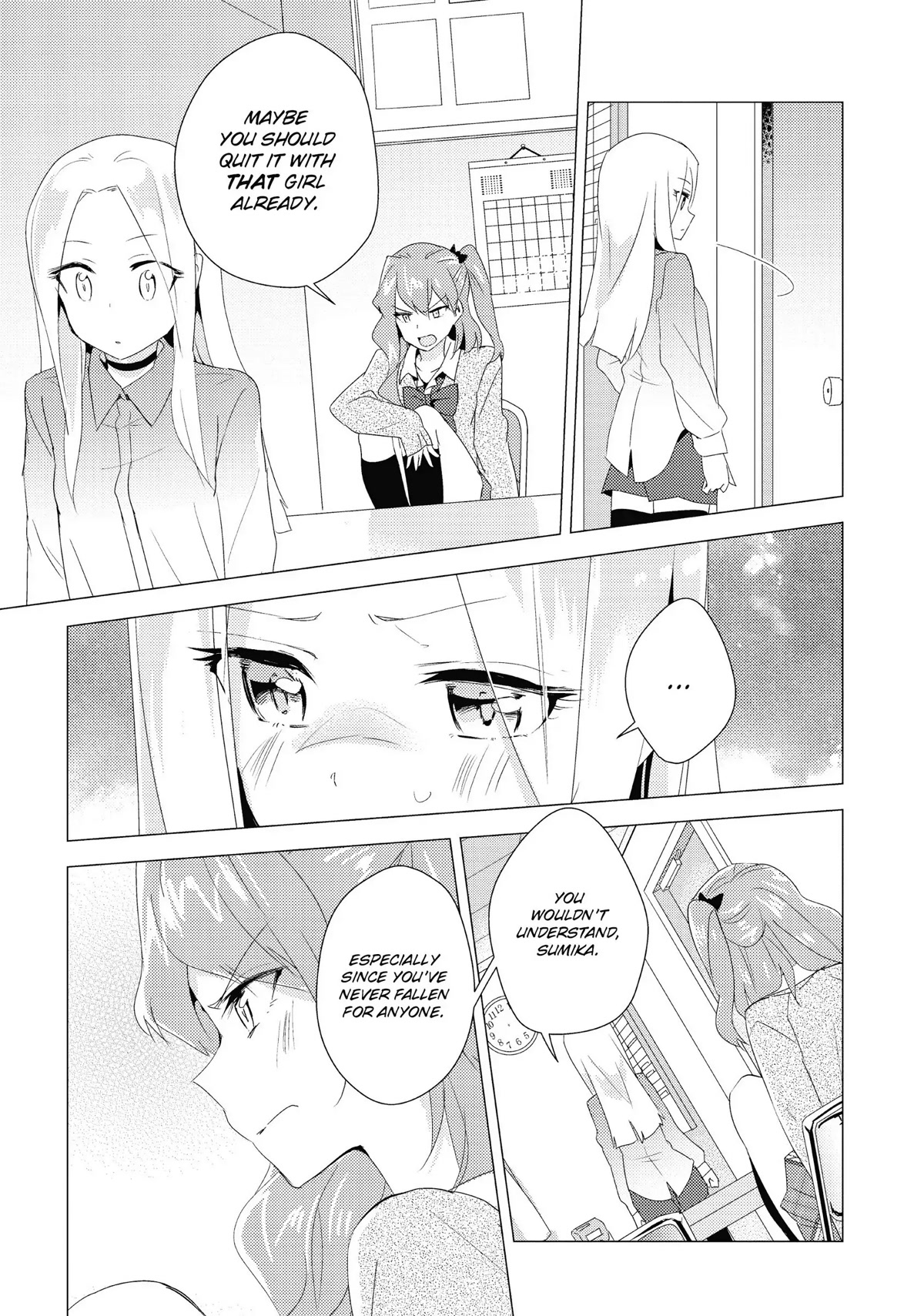 Watashi no Yuri wa Oshigoto desu! Chapter 17 page 19 - Chapter 17: Lady Blume's Decree