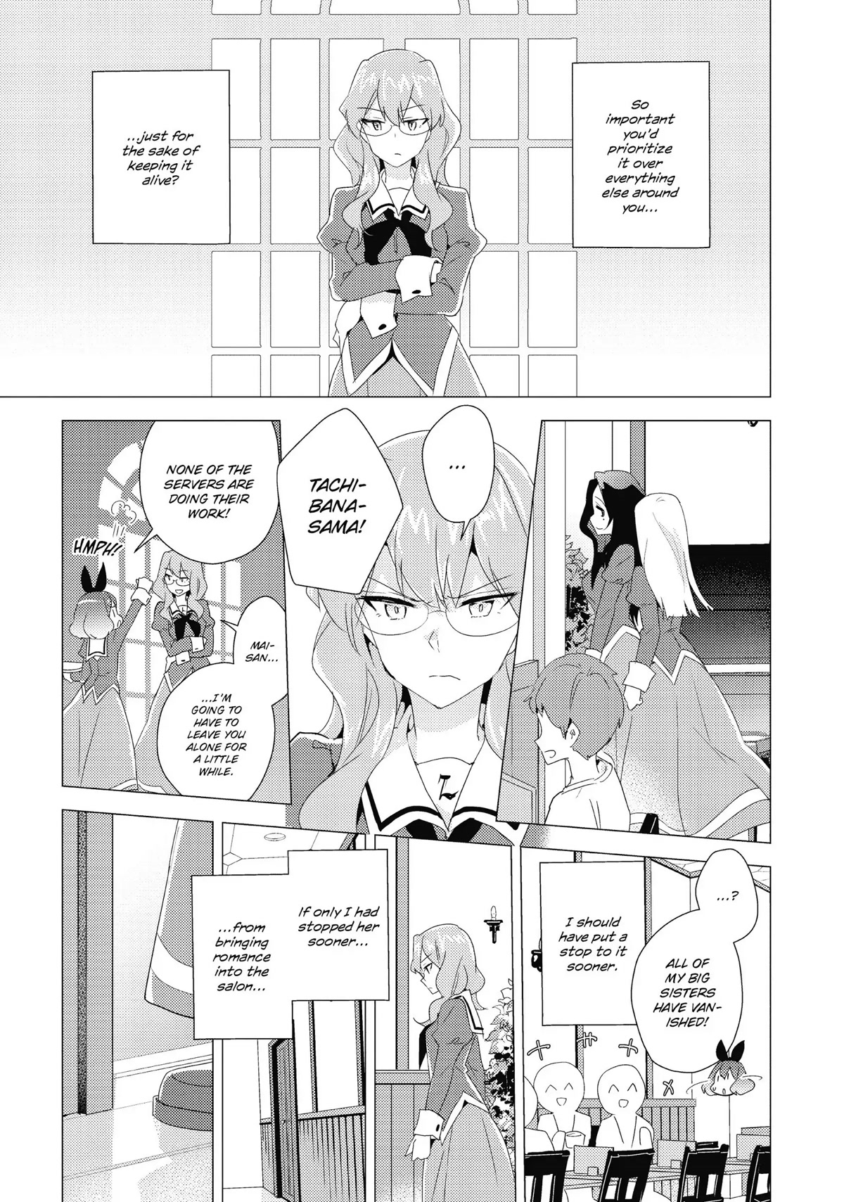 Watashi no Yuri wa Oshigoto desu! Chapter 17 page 21 - Chapter 17: Lady Blume's Decree
