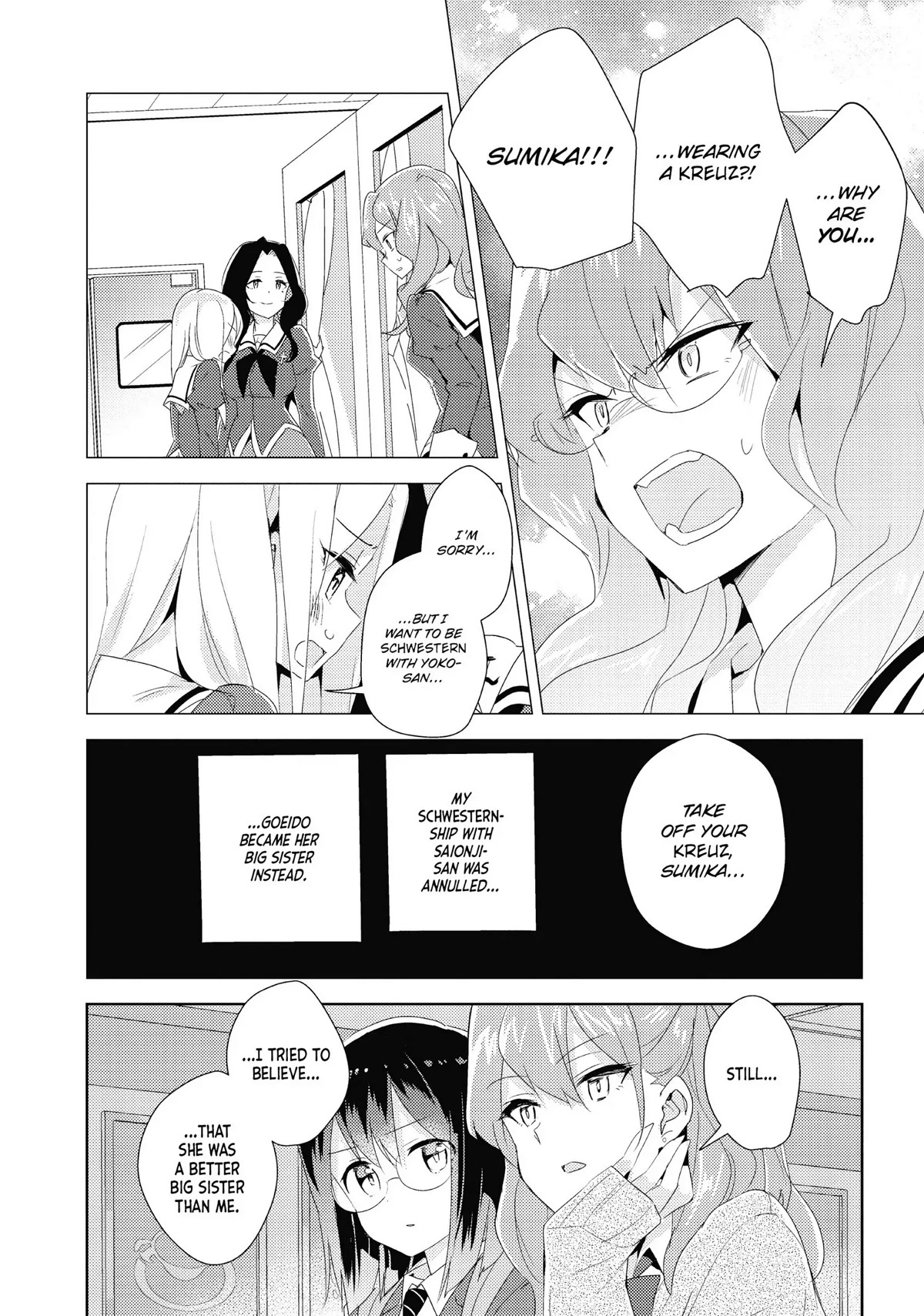 Watashi no Yuri wa Oshigoto desu! Chapter 17 page 24 - Chapter 17: Lady Blume's Decree
