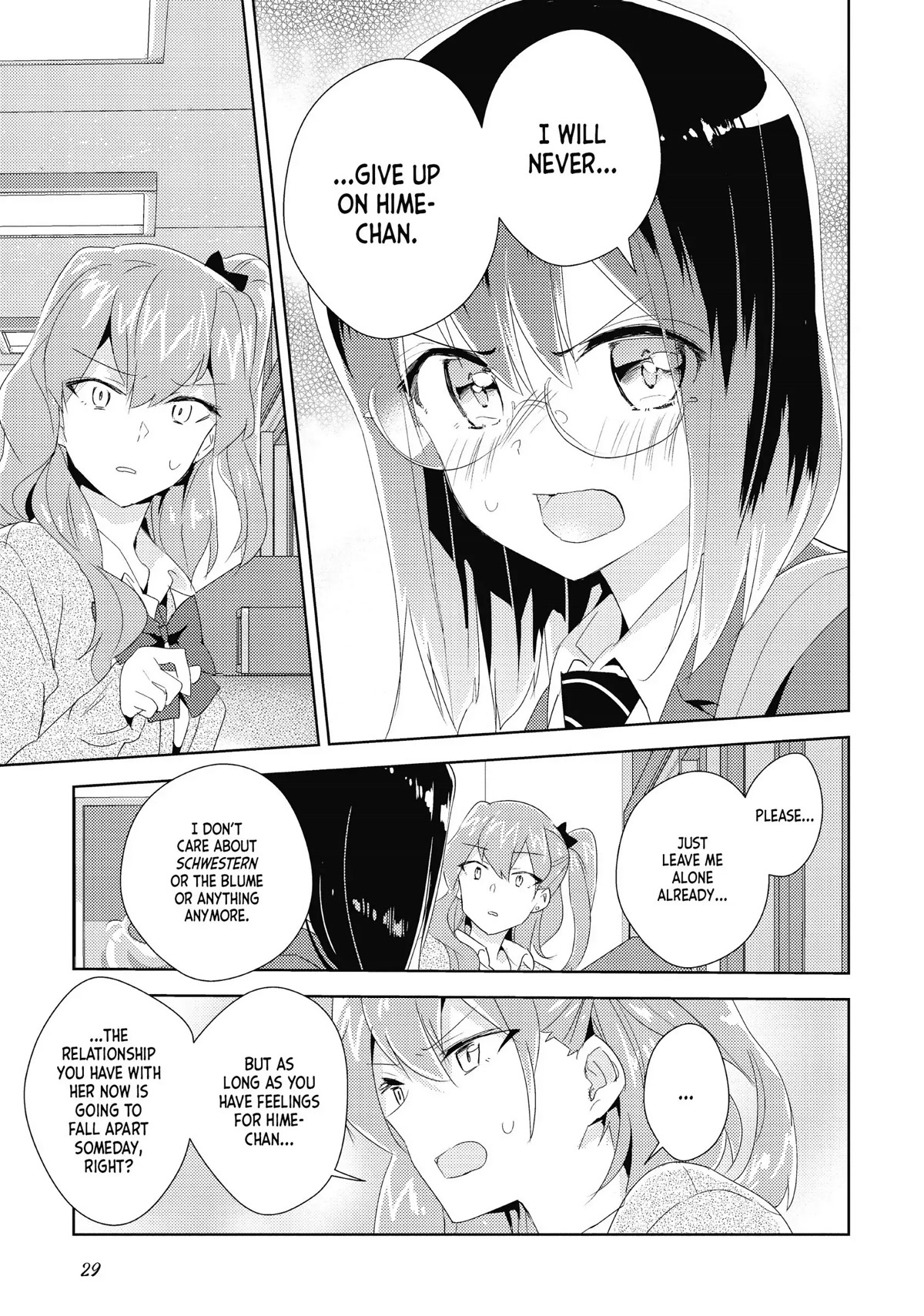 Watashi no Yuri wa Oshigoto desu! Chapter 17 page 29 - Chapter 17: Lady Blume's Decree