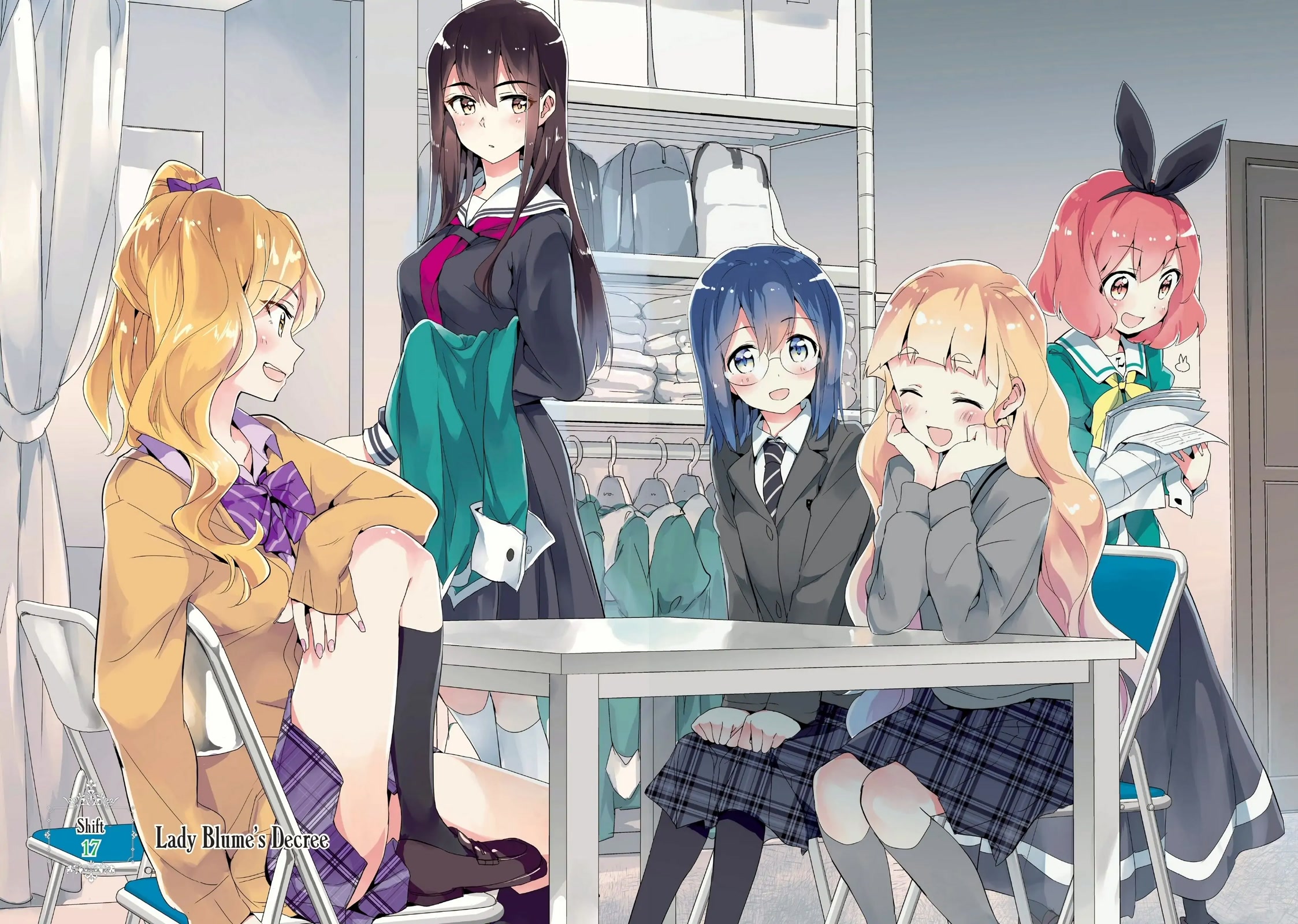 Watashi no Yuri wa Oshigoto desu! Chapter 17 page 3 - Chapter 17: Lady Blume's Decree