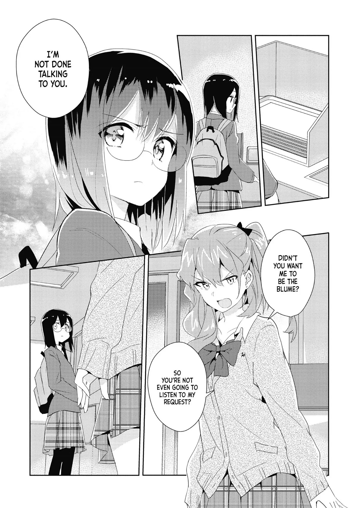 Watashi no Yuri wa Oshigoto desu! Chapter 17 page 5 - Chapter 17: Lady Blume's Decree