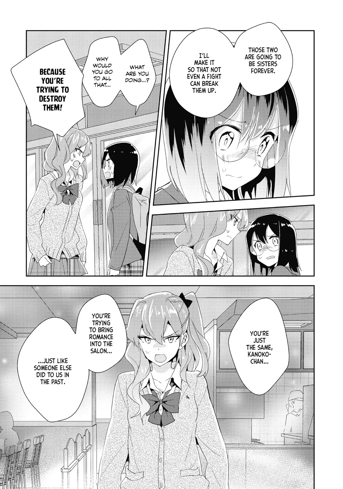 Watashi no Yuri wa Oshigoto desu! Chapter 17 page 7 - Chapter 17: Lady Blume's Decree