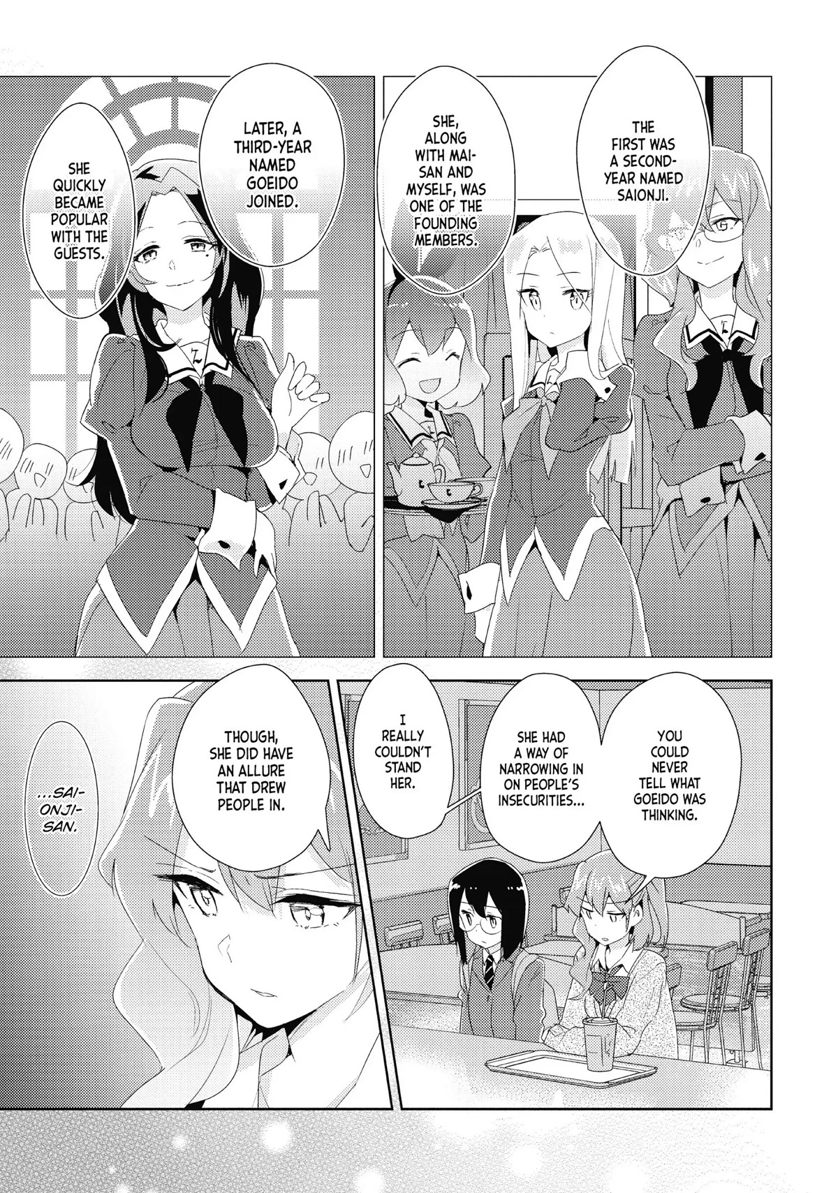 Watashi no Yuri wa Oshigoto desu! Chapter 17 page 9 - Chapter 17: Lady Blume's Decree