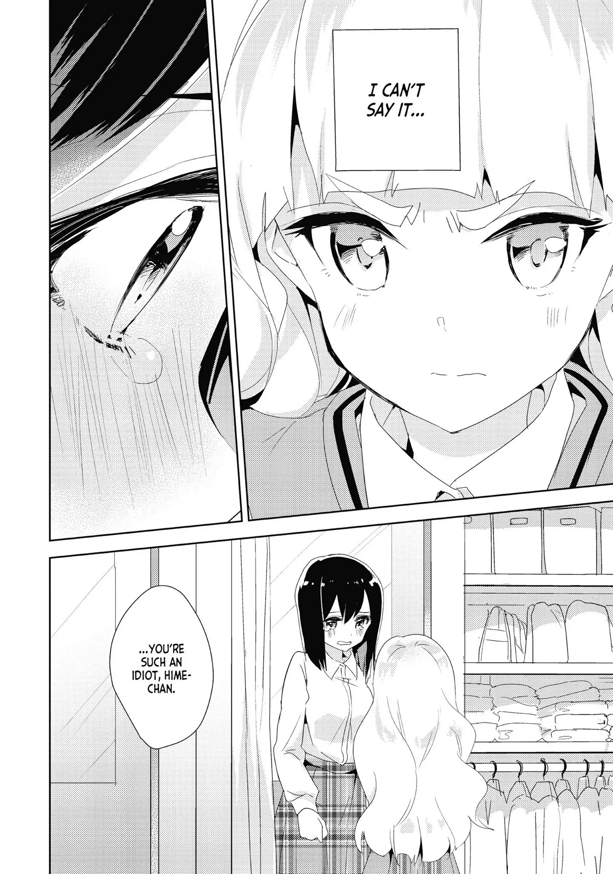 Watashi no Yuri wa Oshigoto desu! Chapter 18 page 14 - Chapter 18: Will You Come Back?