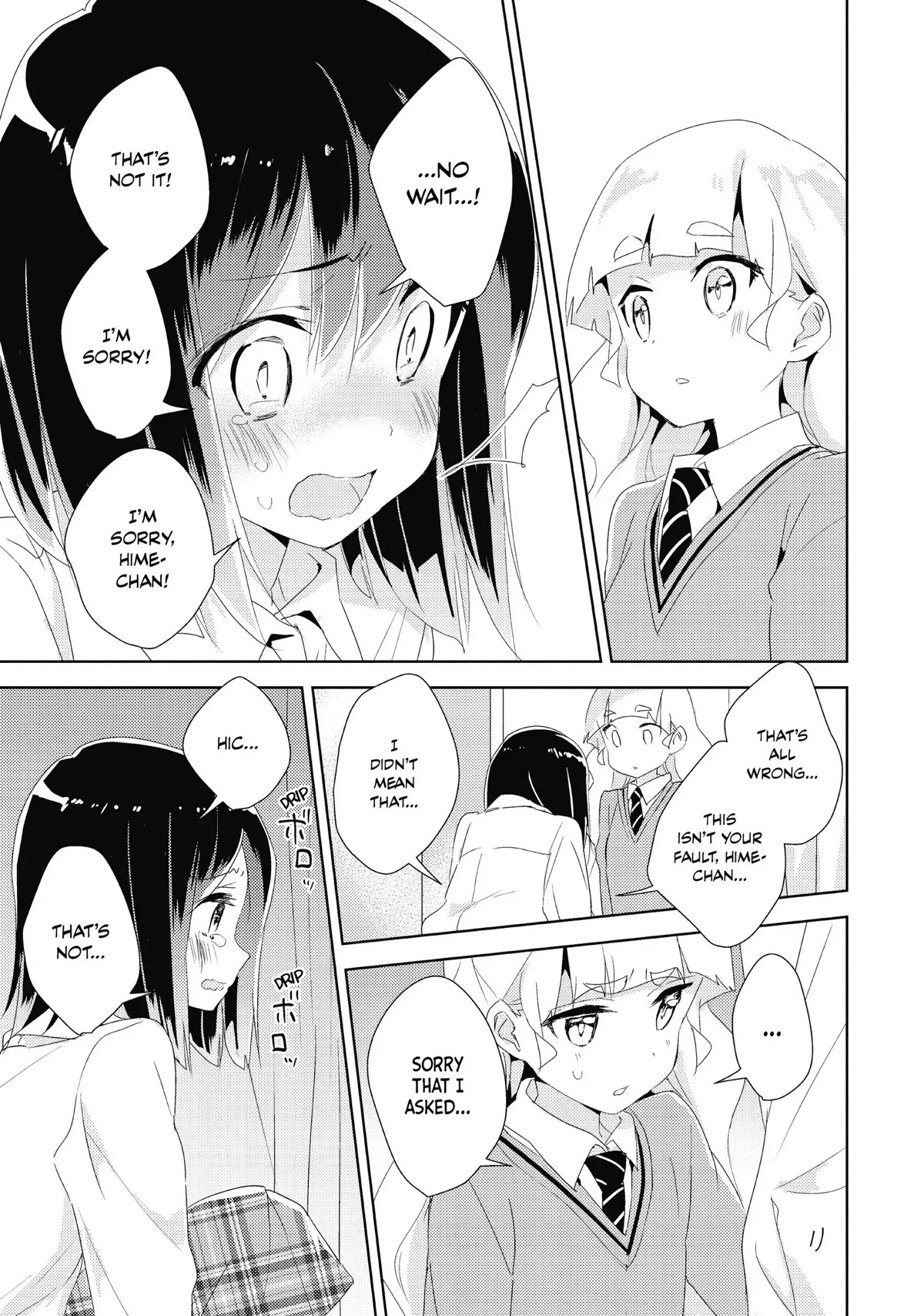 Watashi no Yuri wa Oshigoto desu! Chapter 18 page 15 - Chapter 18: Will You Come Back?