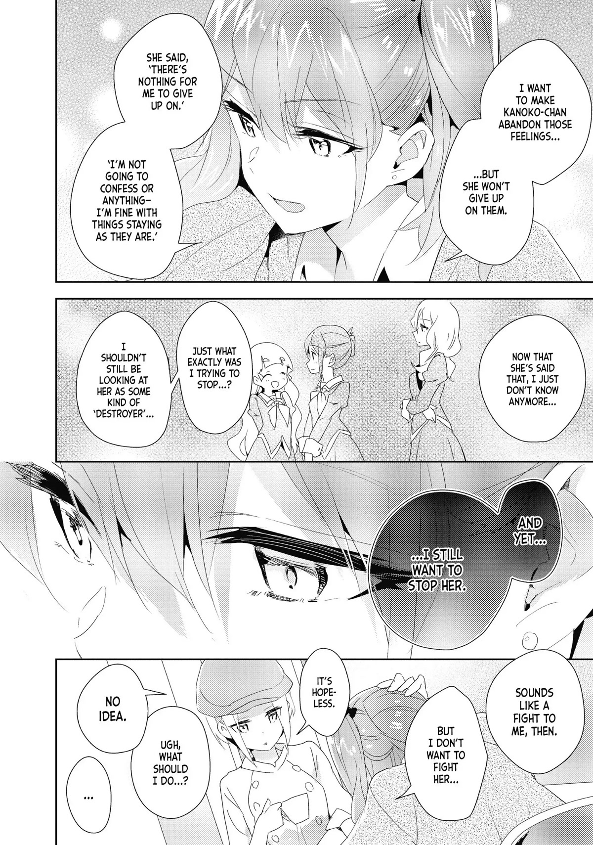 Watashi no Yuri wa Oshigoto desu! Chapter 18 page 20 - Chapter 18: Will You Come Back?