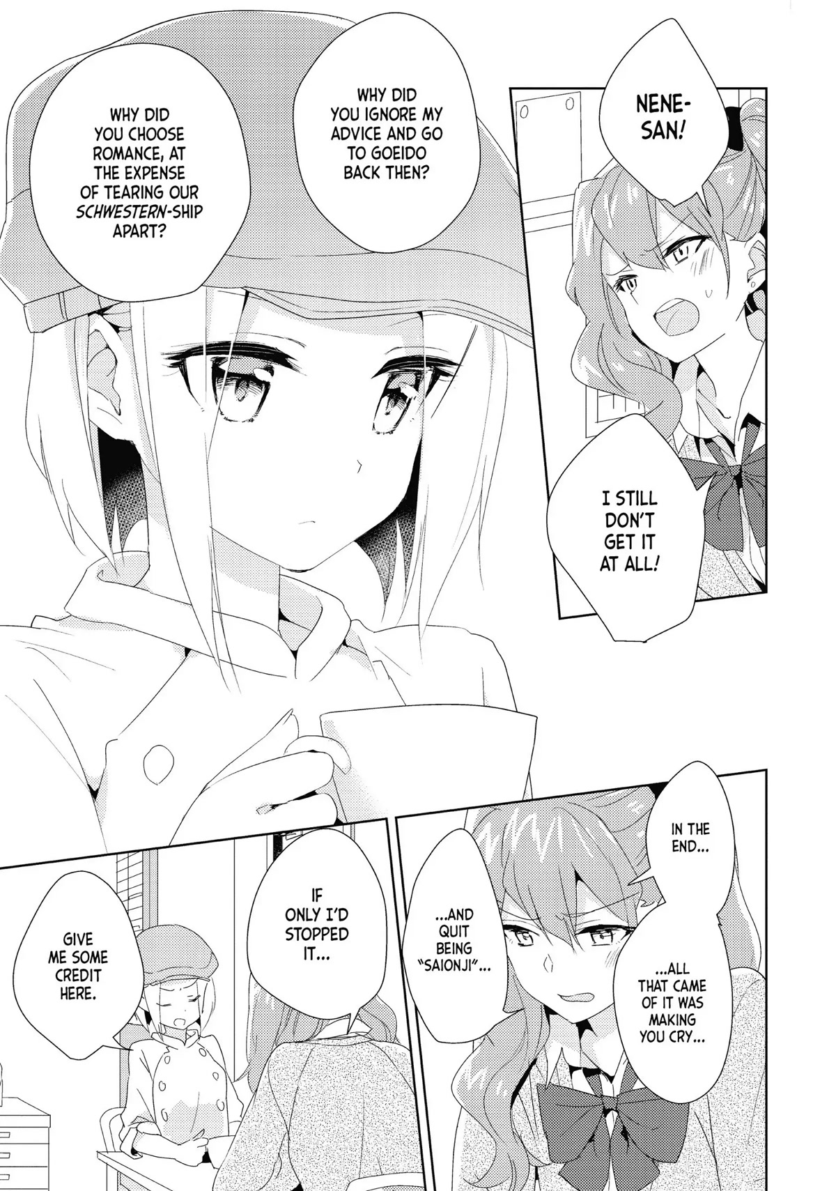 Watashi no Yuri wa Oshigoto desu! Chapter 18 page 21 - Chapter 18: Will You Come Back?