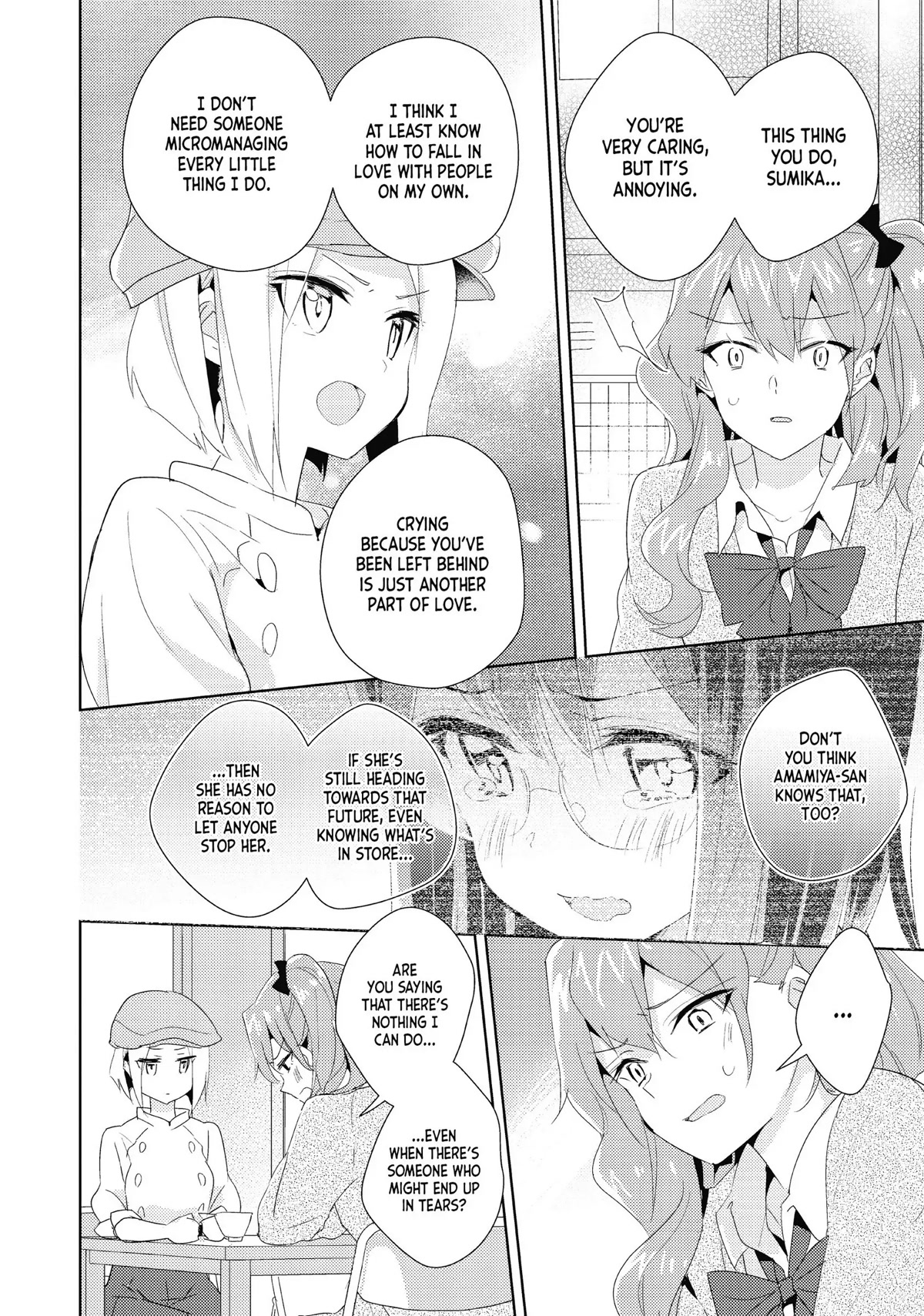 Watashi no Yuri wa Oshigoto desu! Chapter 18 page 22 - Chapter 18: Will You Come Back?
