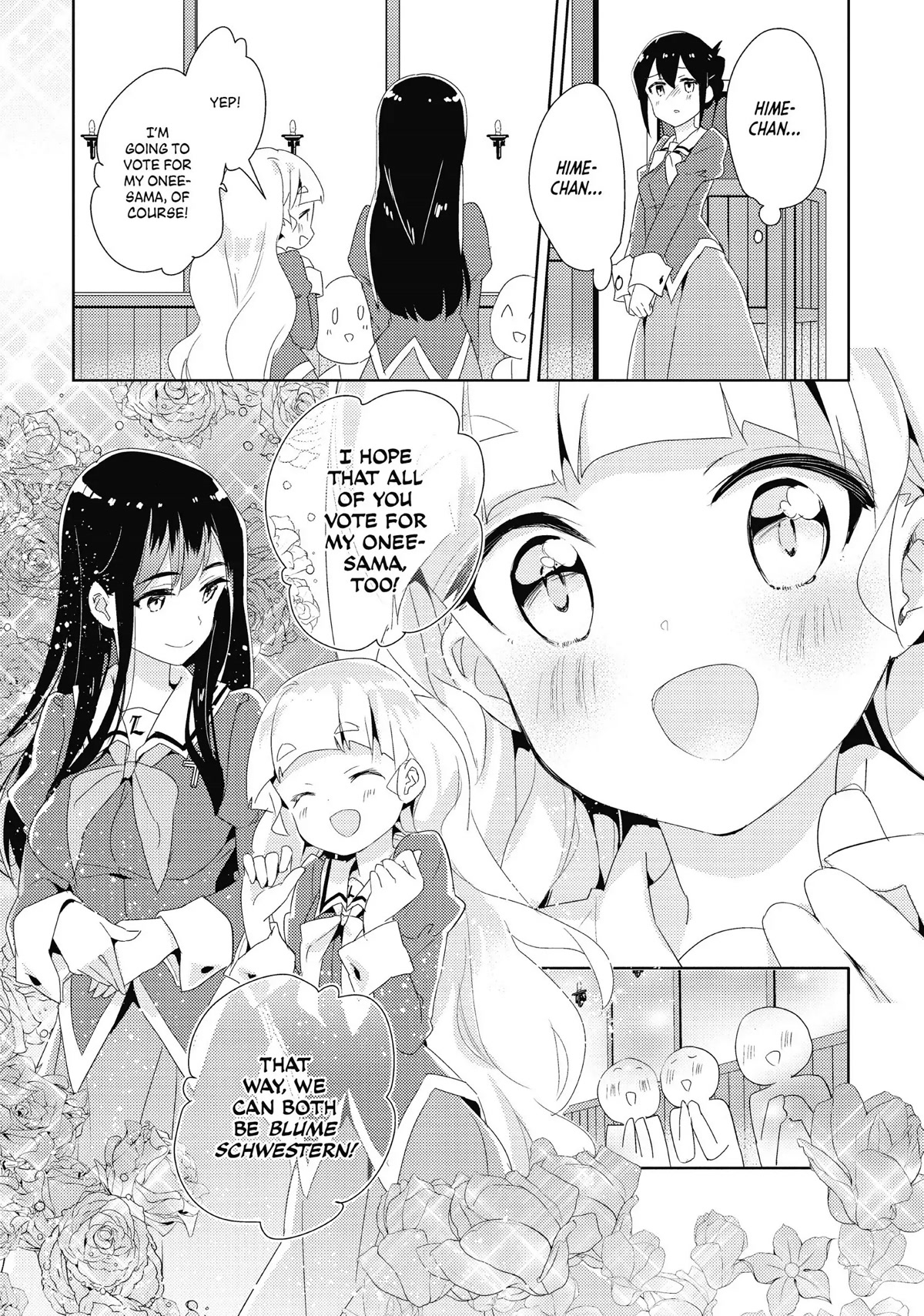 Watashi no Yuri wa Oshigoto desu! Chapter 18 page 5 - Chapter 18: Will You Come Back?